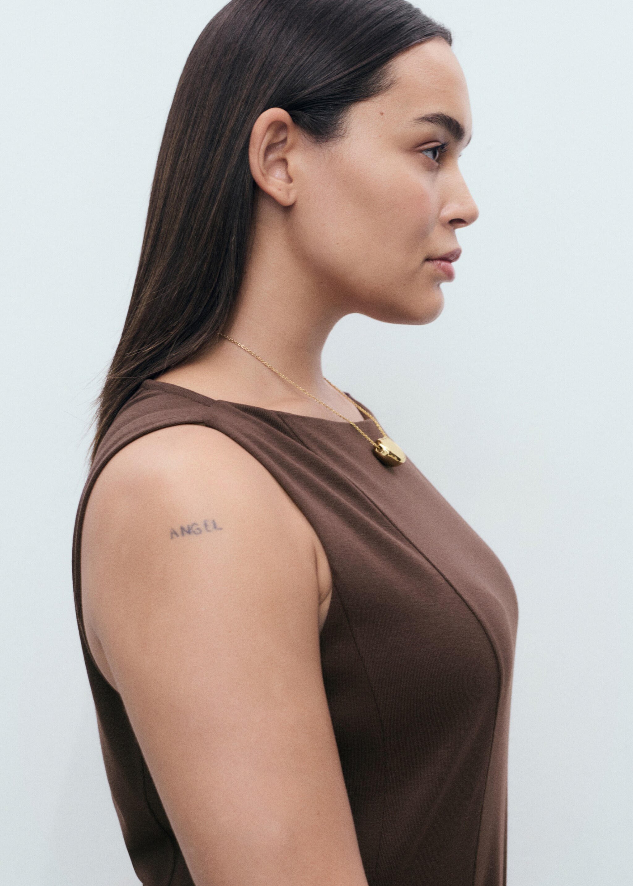 Short flared dress - Details of the article 4
