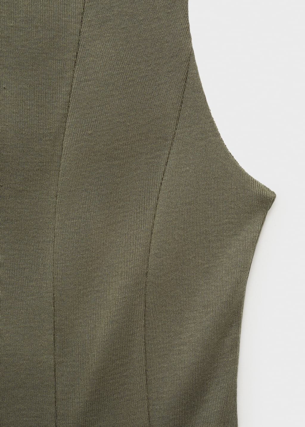 Pleated A-line dress