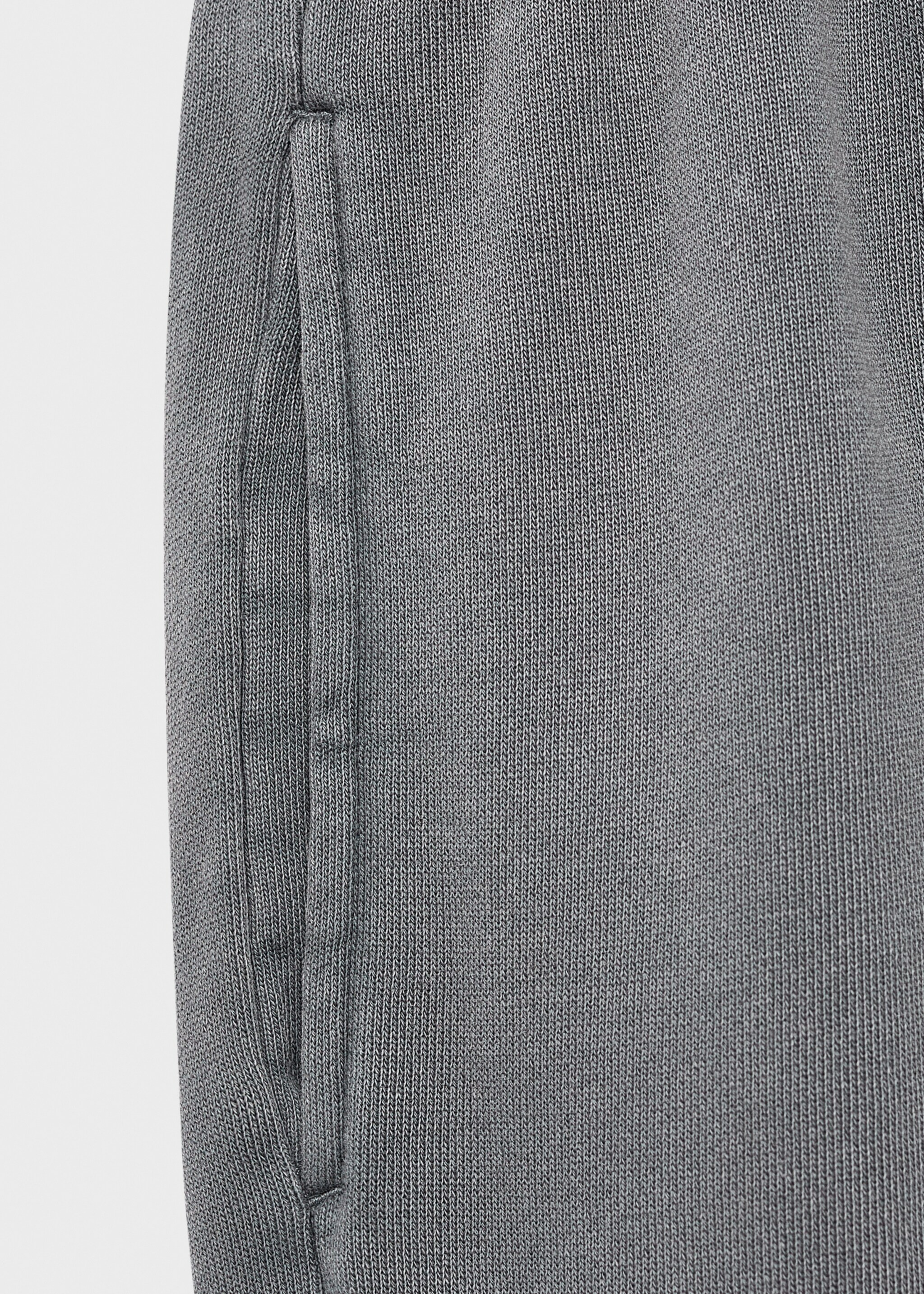 Trousers sport - Details of the article 8, Charcoal. Ref: 17072910-00.