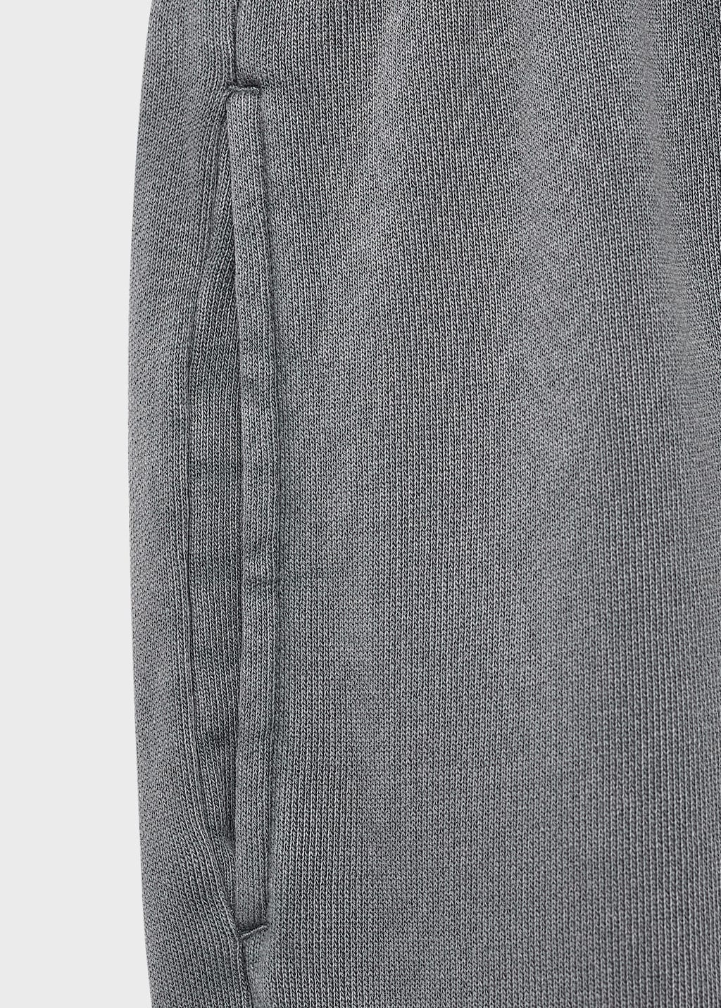 Cotton joggers with elastic waist