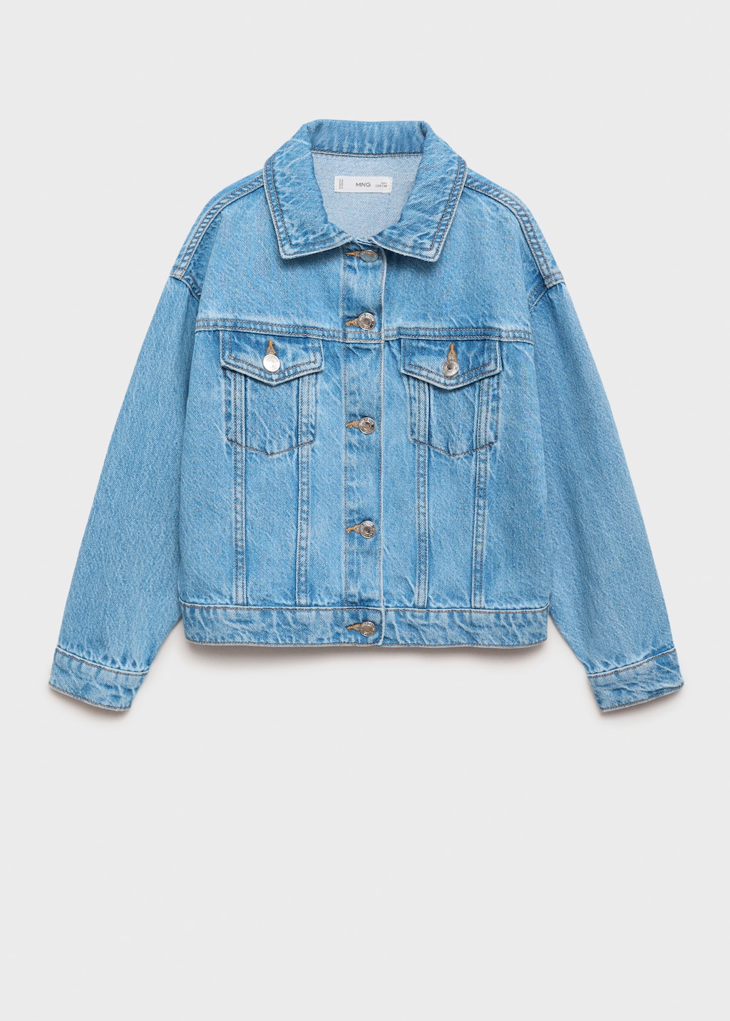Basic denim jacket - Kids | MANGO USA