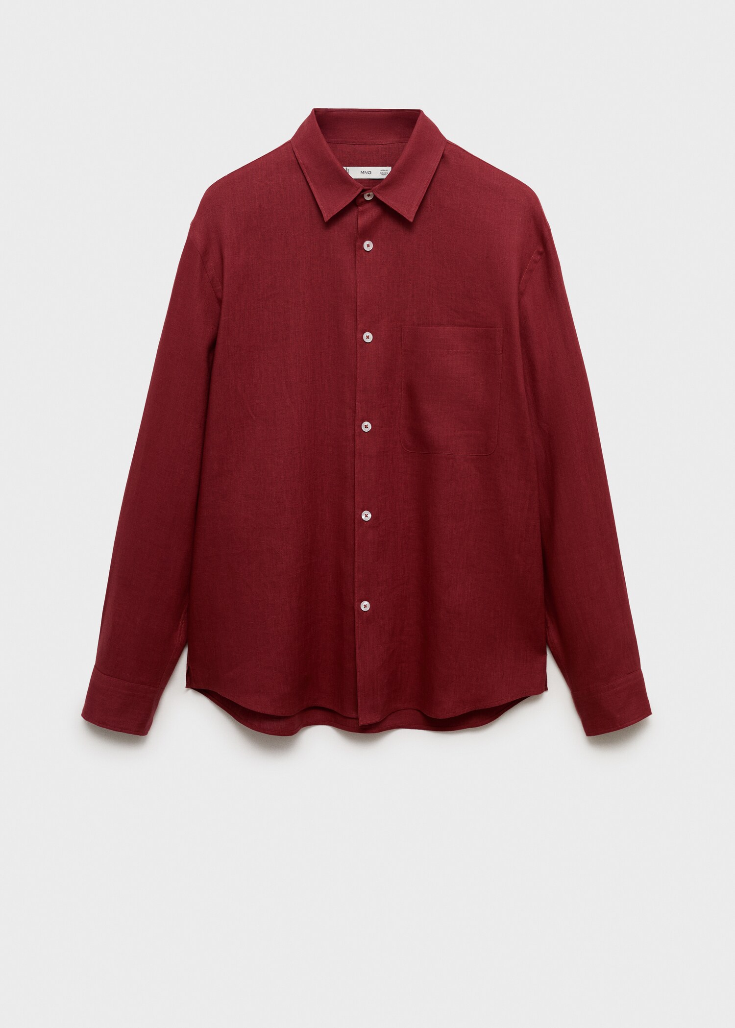Chemise 100 % lin avec poche - Article sans modèle