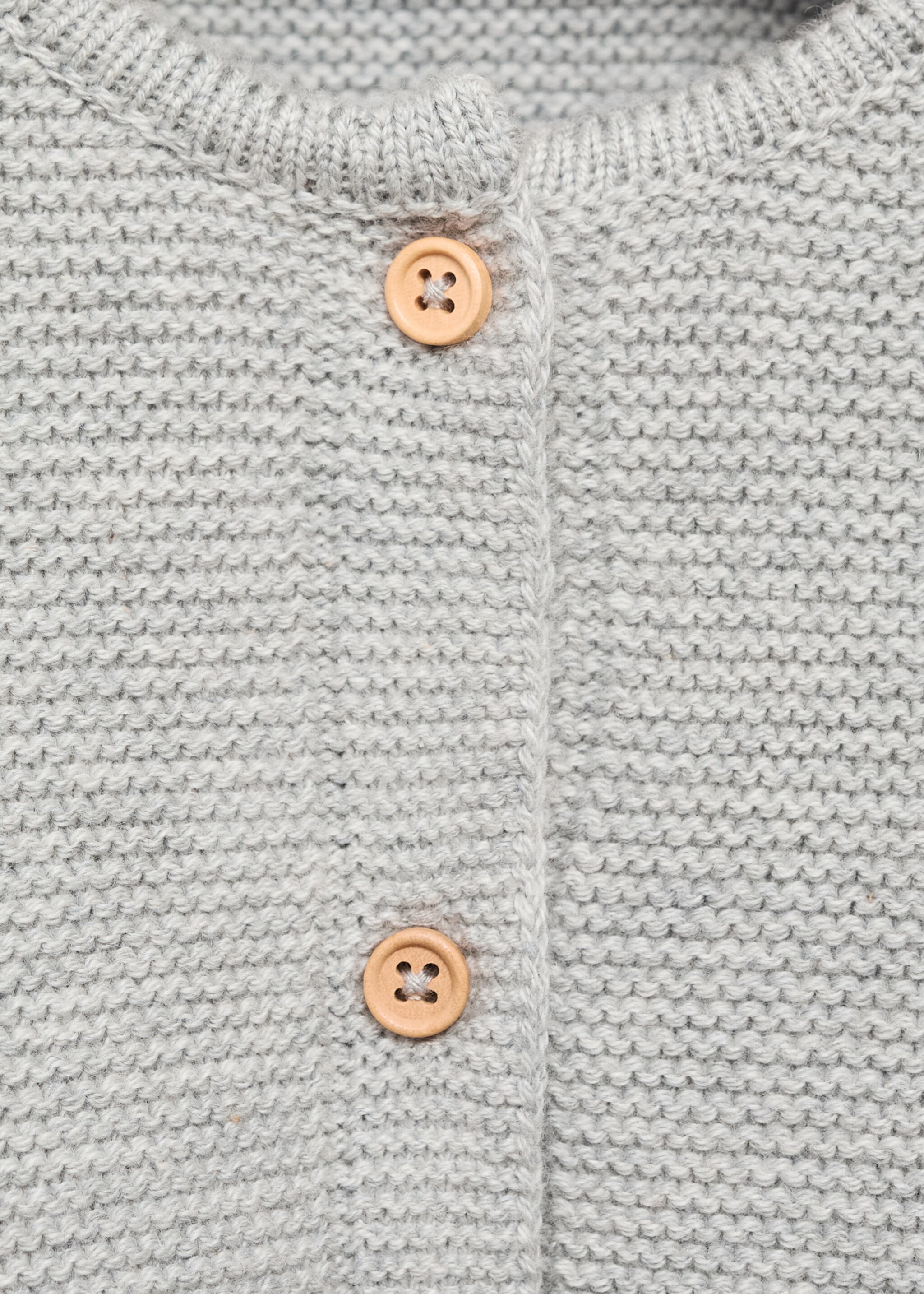 Knitted button cardigan - Details of the article 0