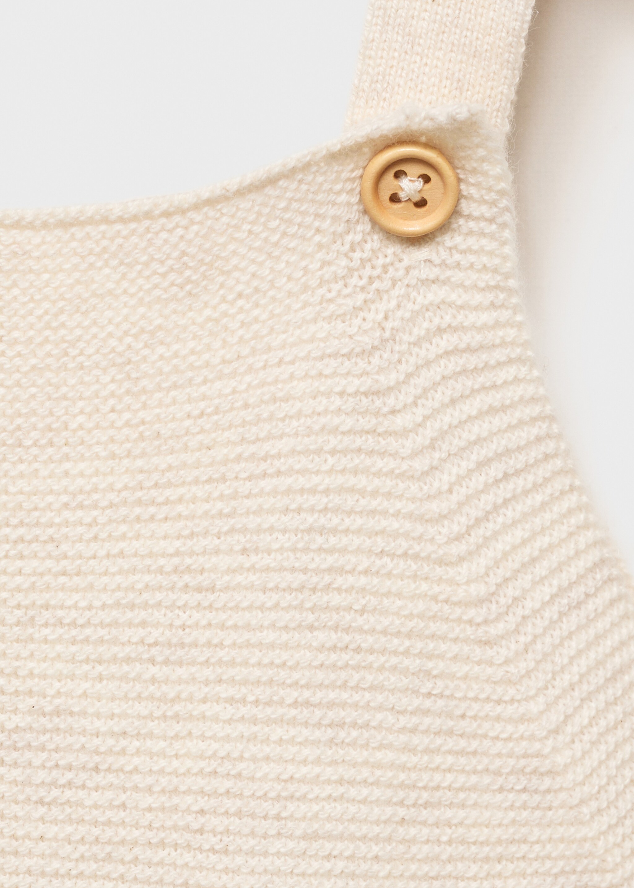Long knitted dungarees - Details of the article 8