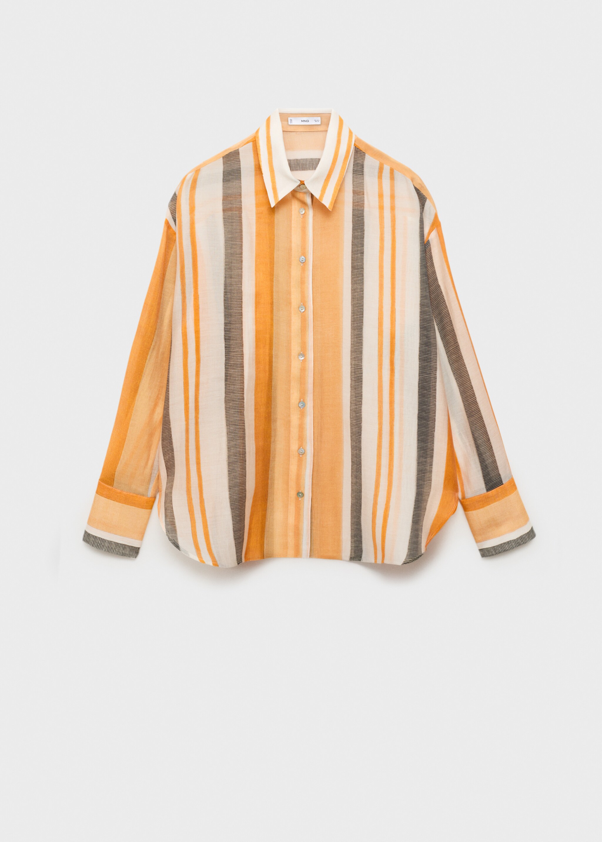 Chemise Lyocell rayures - Article sans modèle