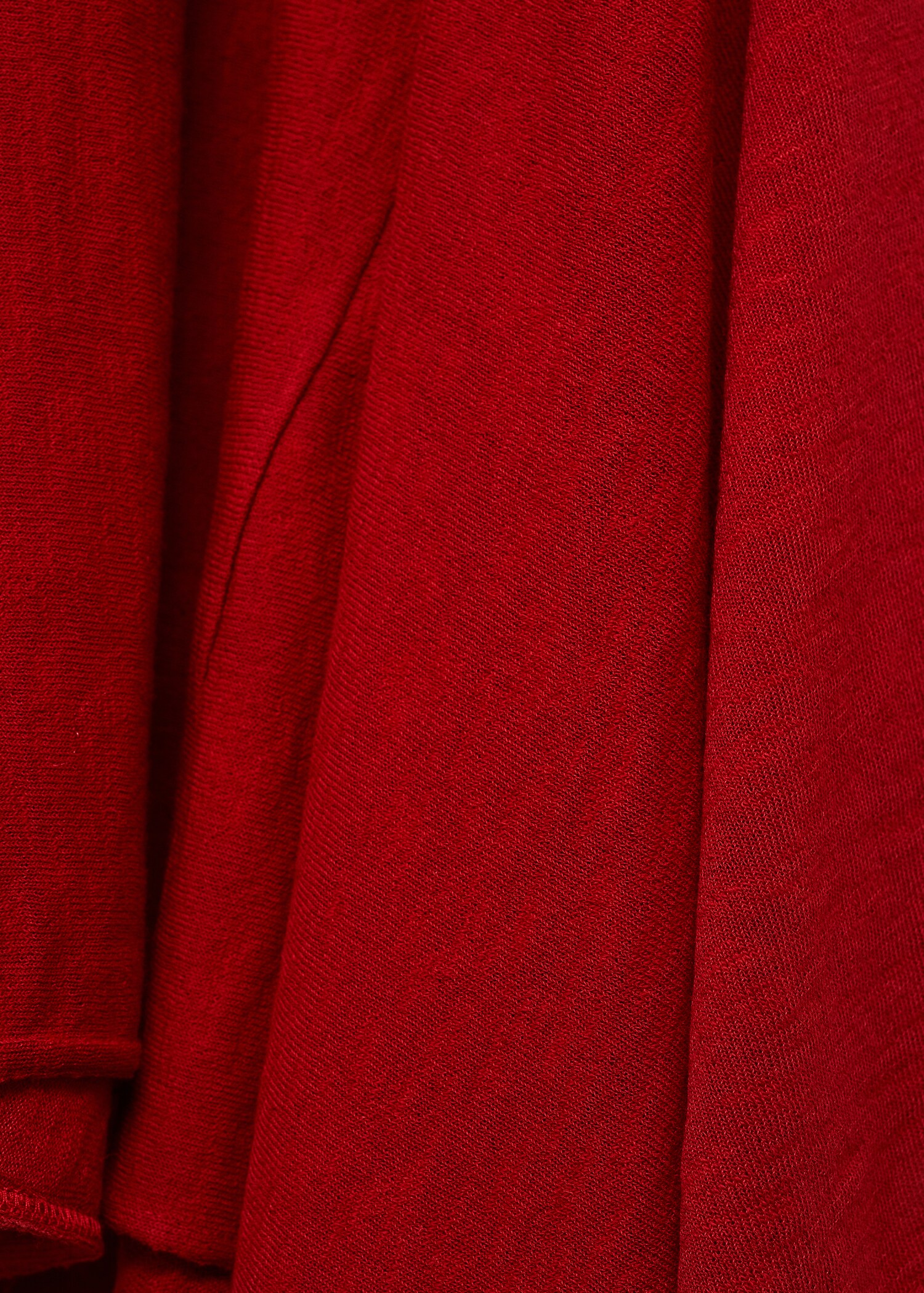 Asymmetrical low-knit dress - Details of the article 0