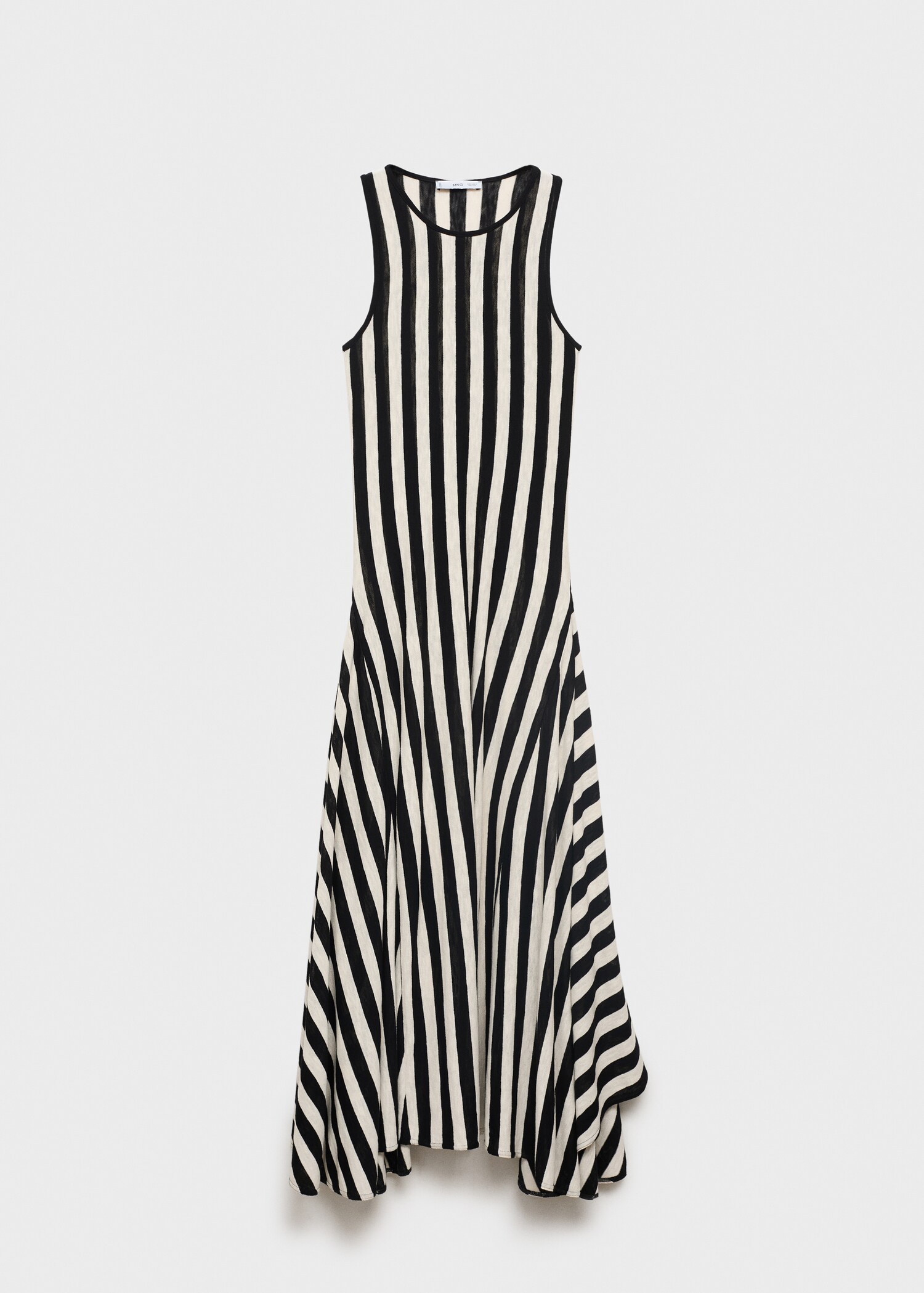 Asymmetrical low-knit dress - Article without model
