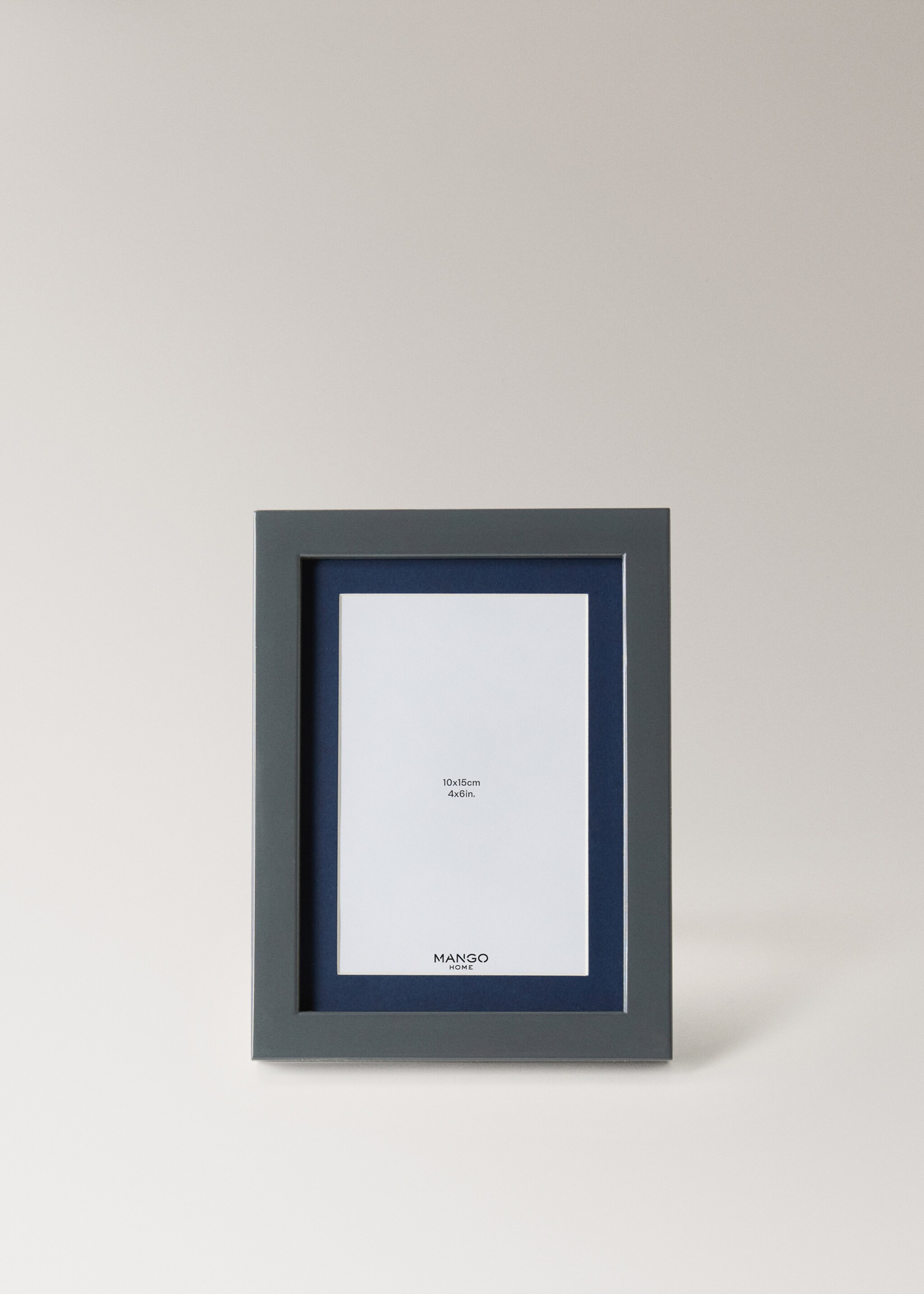 Medium coloured lacquered frame - Article without model, Grey. Ref: 17072927-00.