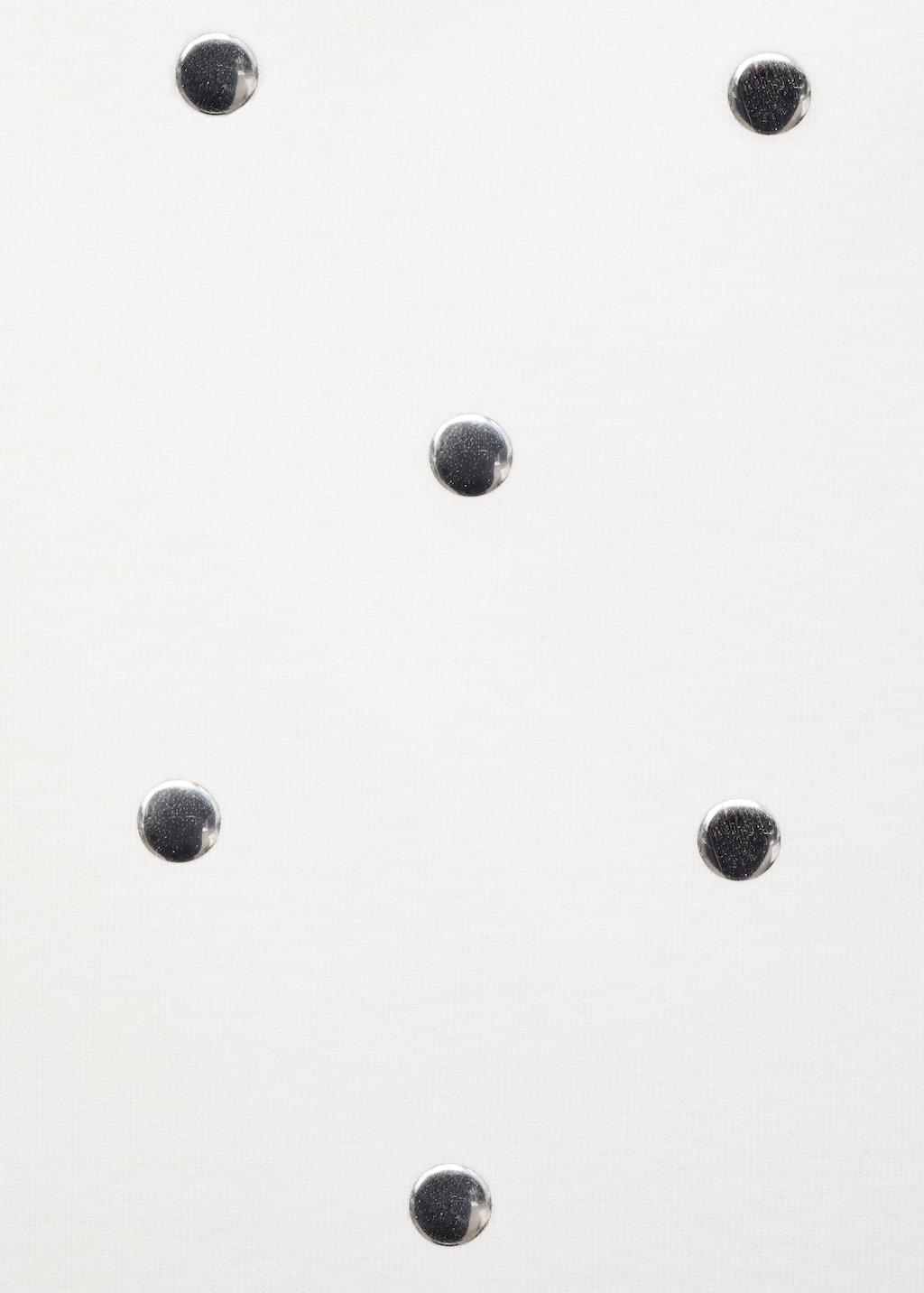 Mango Cotton studded top