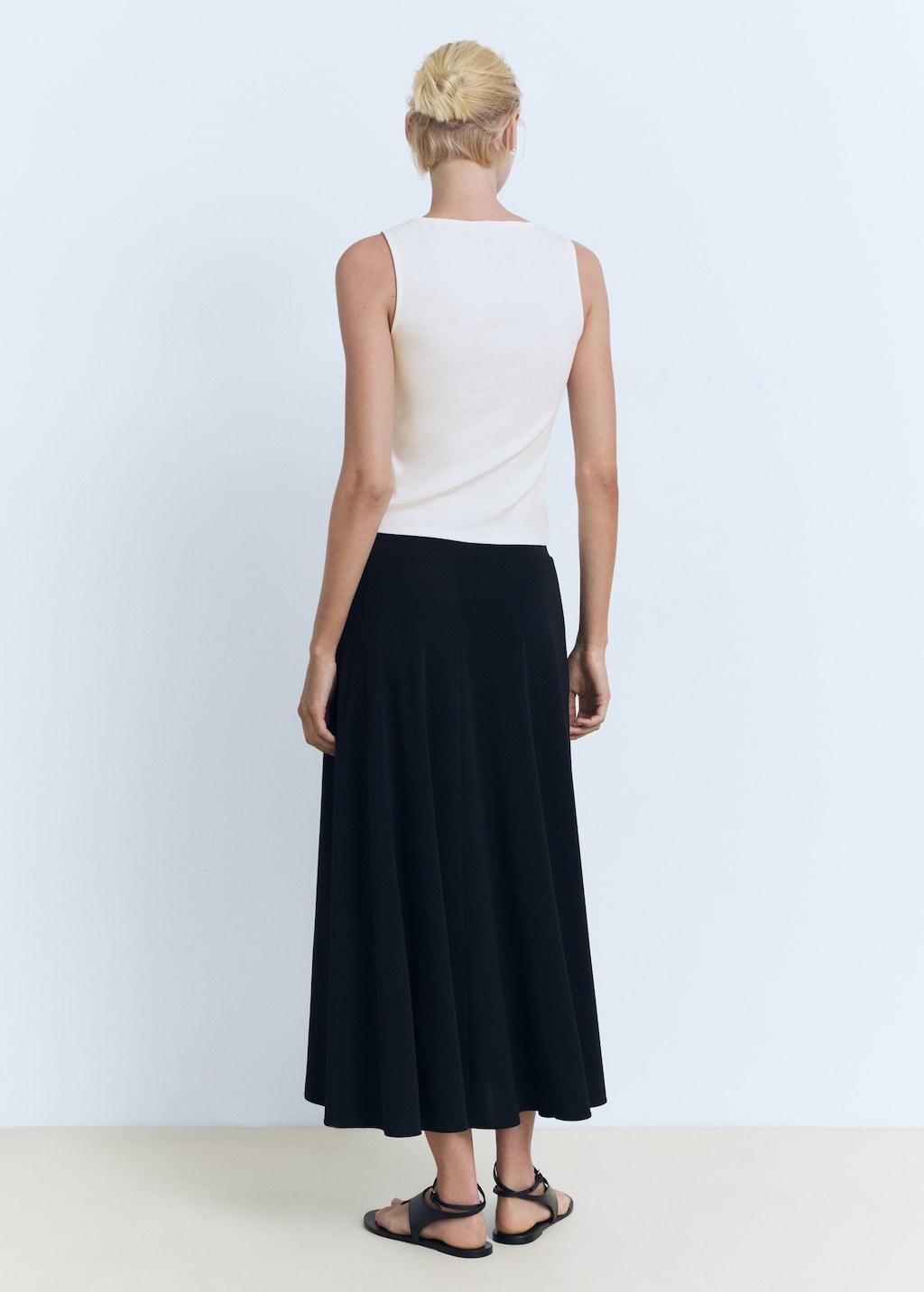 Cotton studded top - Women | MANGO USA