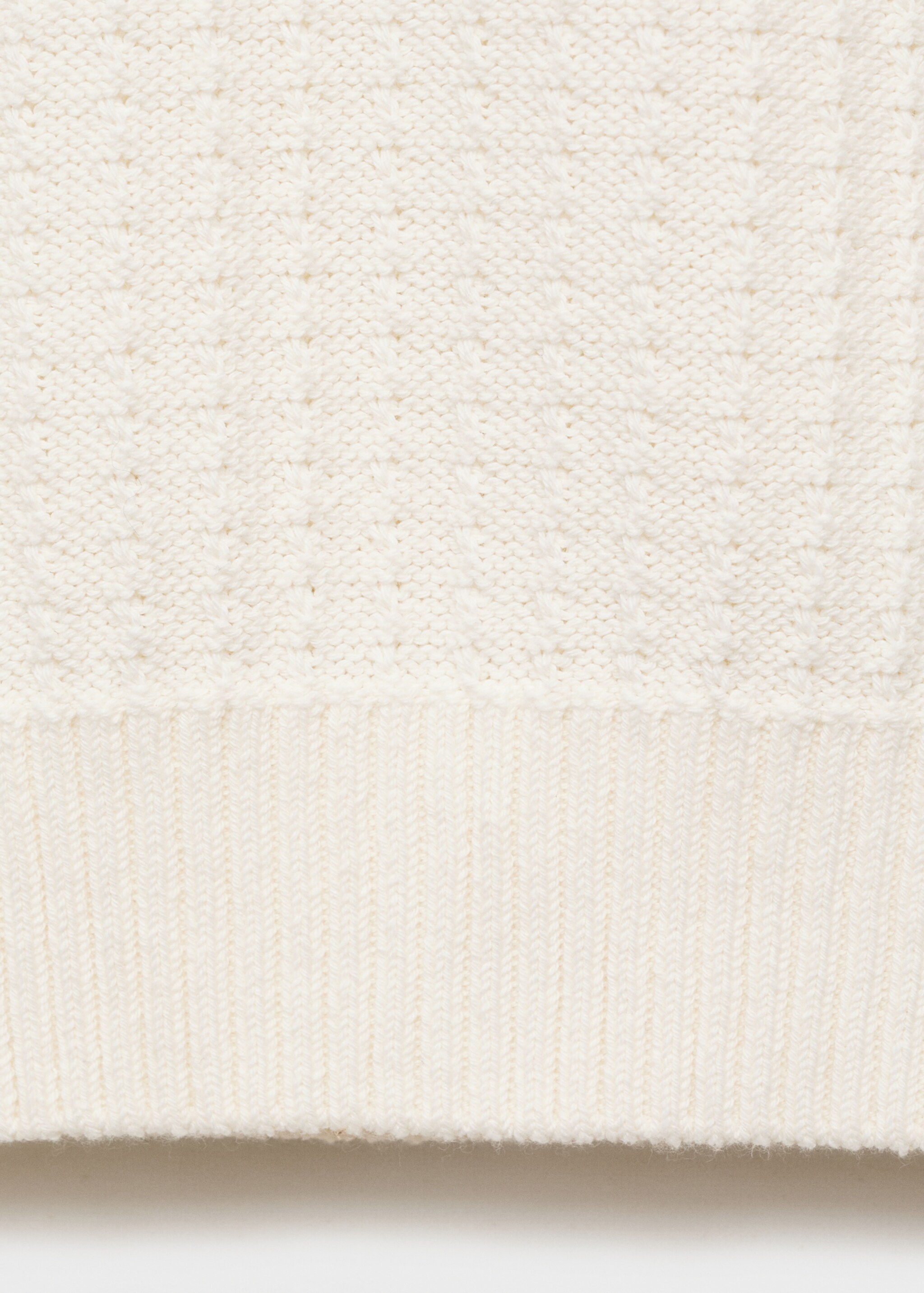 100% cotton knitted polo structure - Details of the article 0
