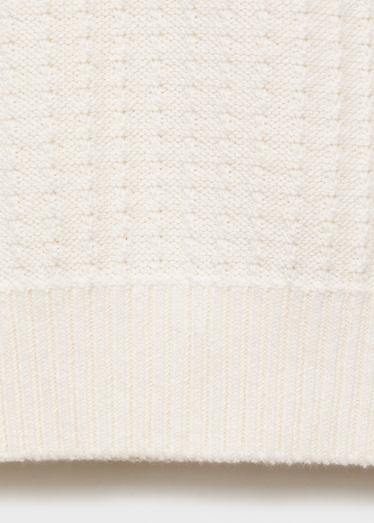 100% cotton knitted polo structure - Details of the article 0