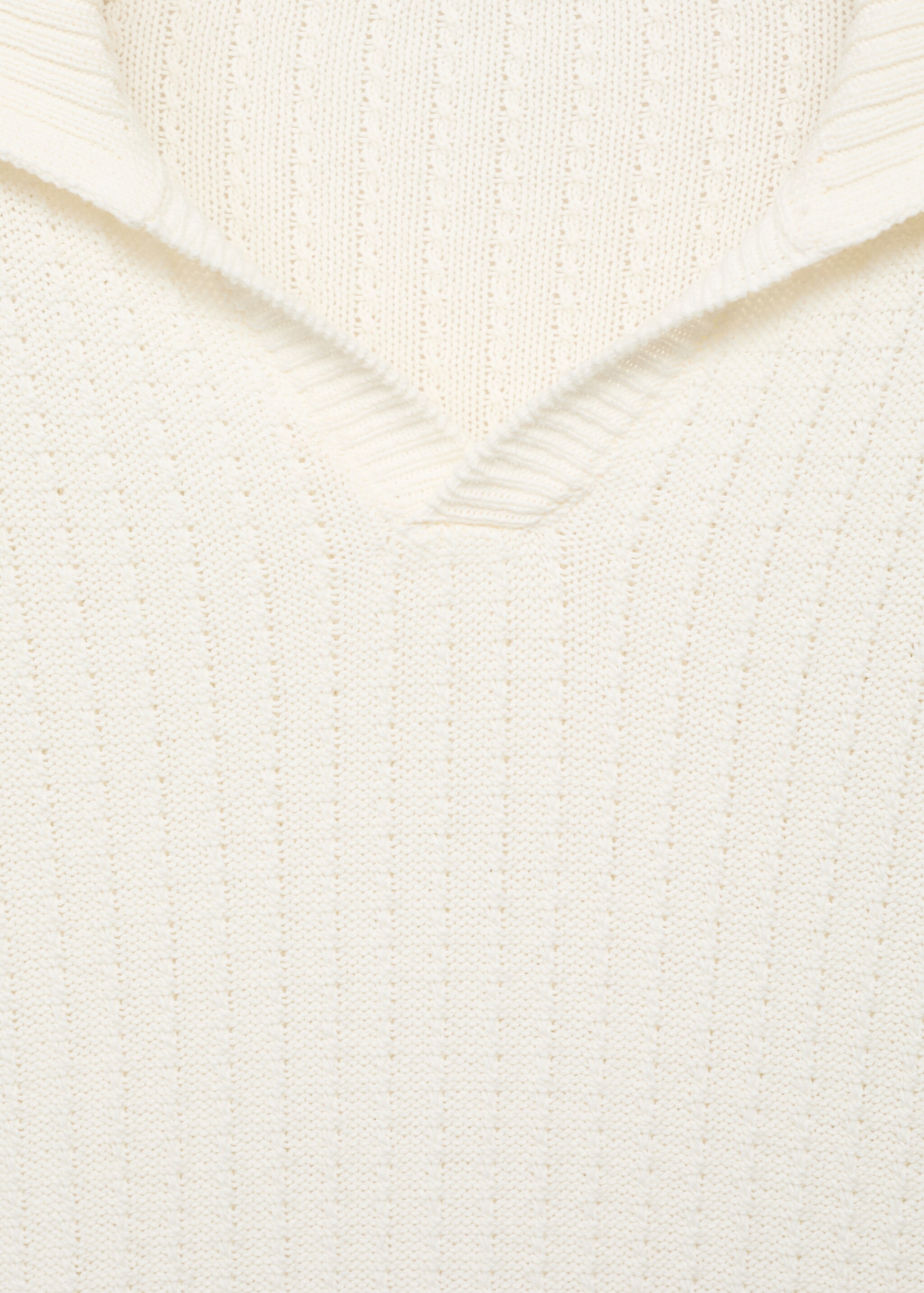 100% cotton knitted polo structure - Details of the article 8