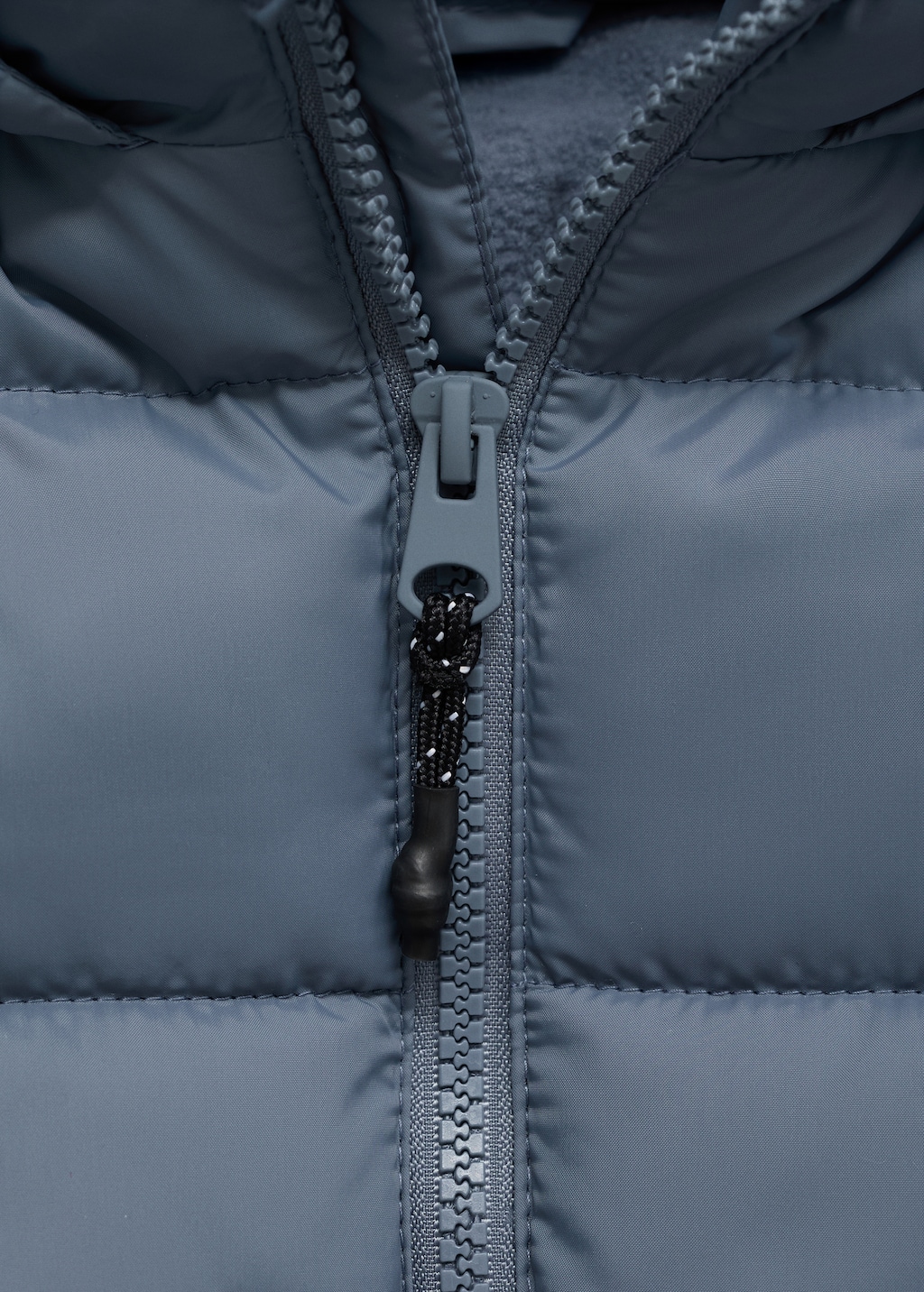 Hooded liner quilted coat