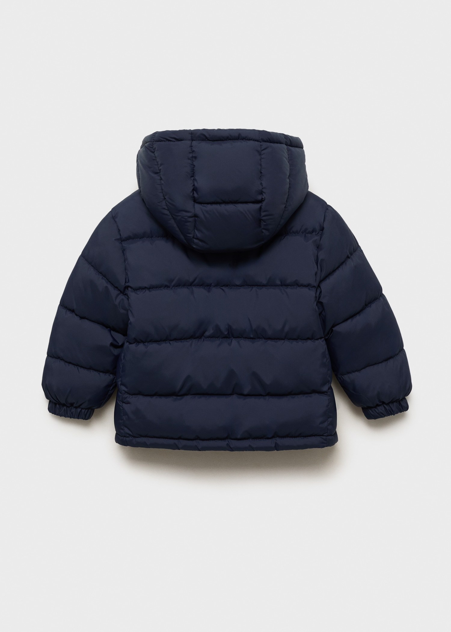 Blue Vanilla Black Quilted Puffer Coat Hooded Liner Quilted Coat