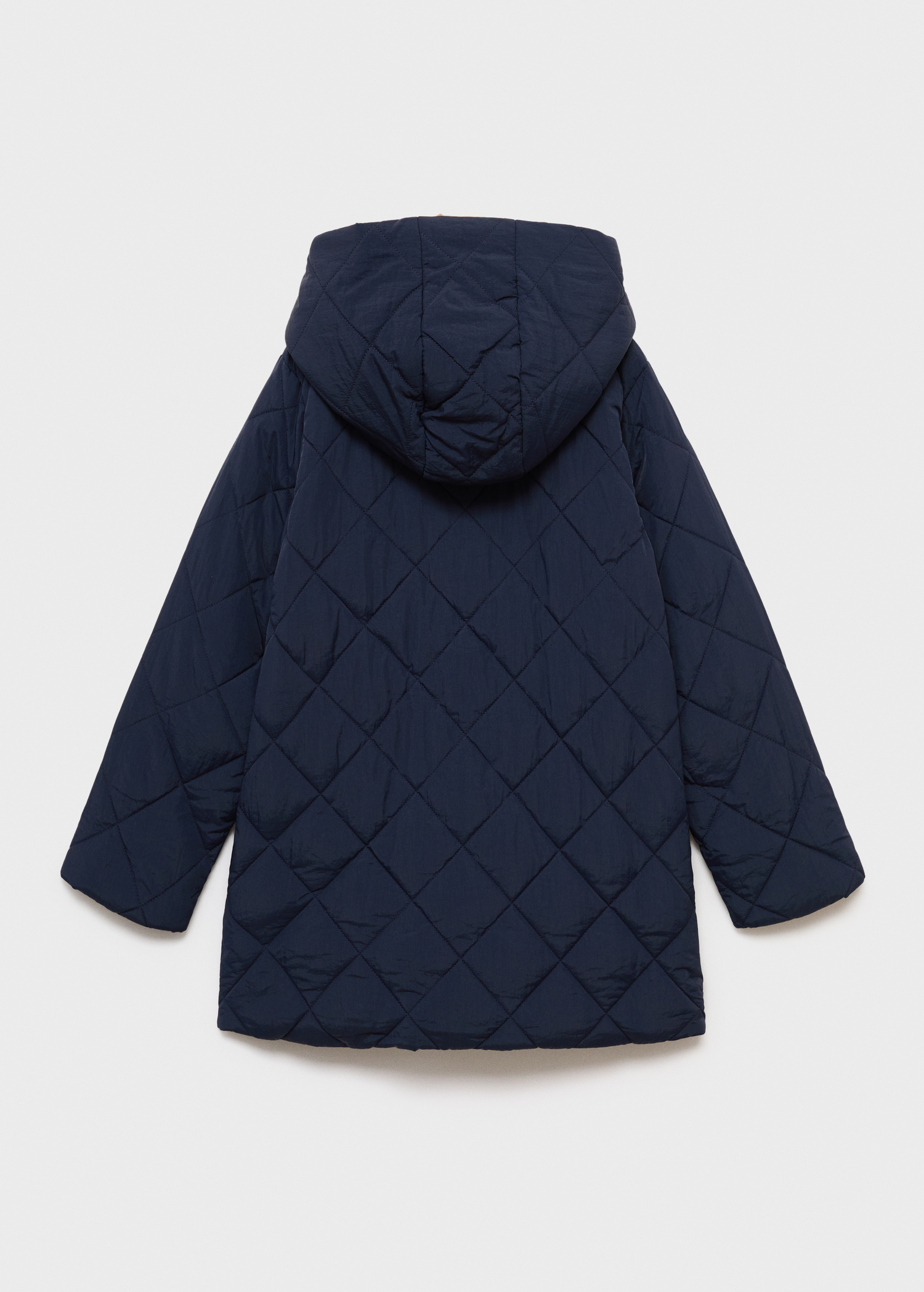 Anorak acolchado rombos - Reverso del artículo