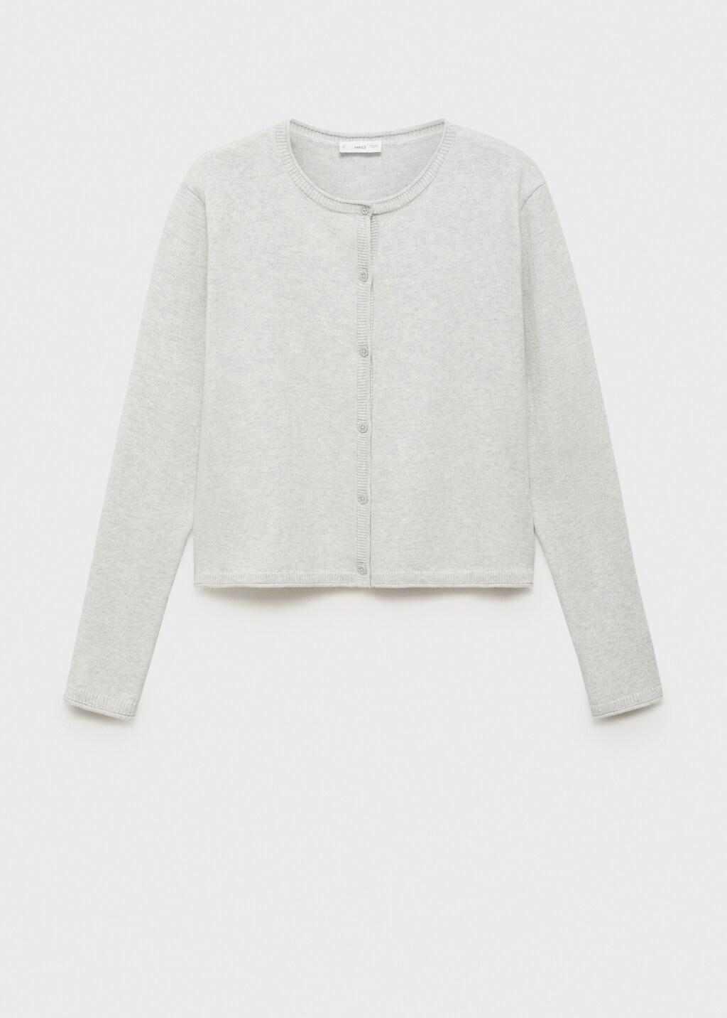 Knitted button cardigan