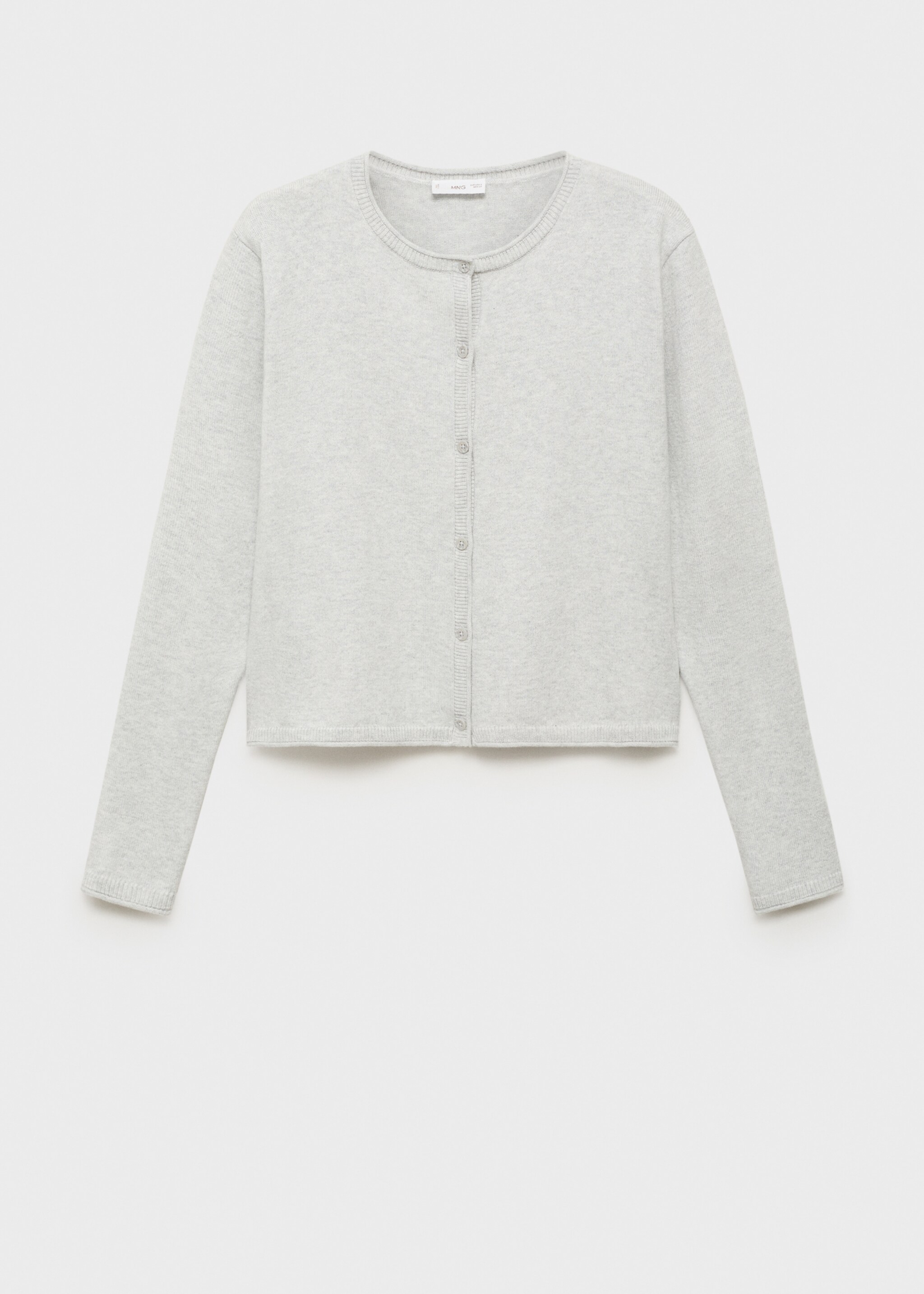 Knitted button cardigan - Article without model