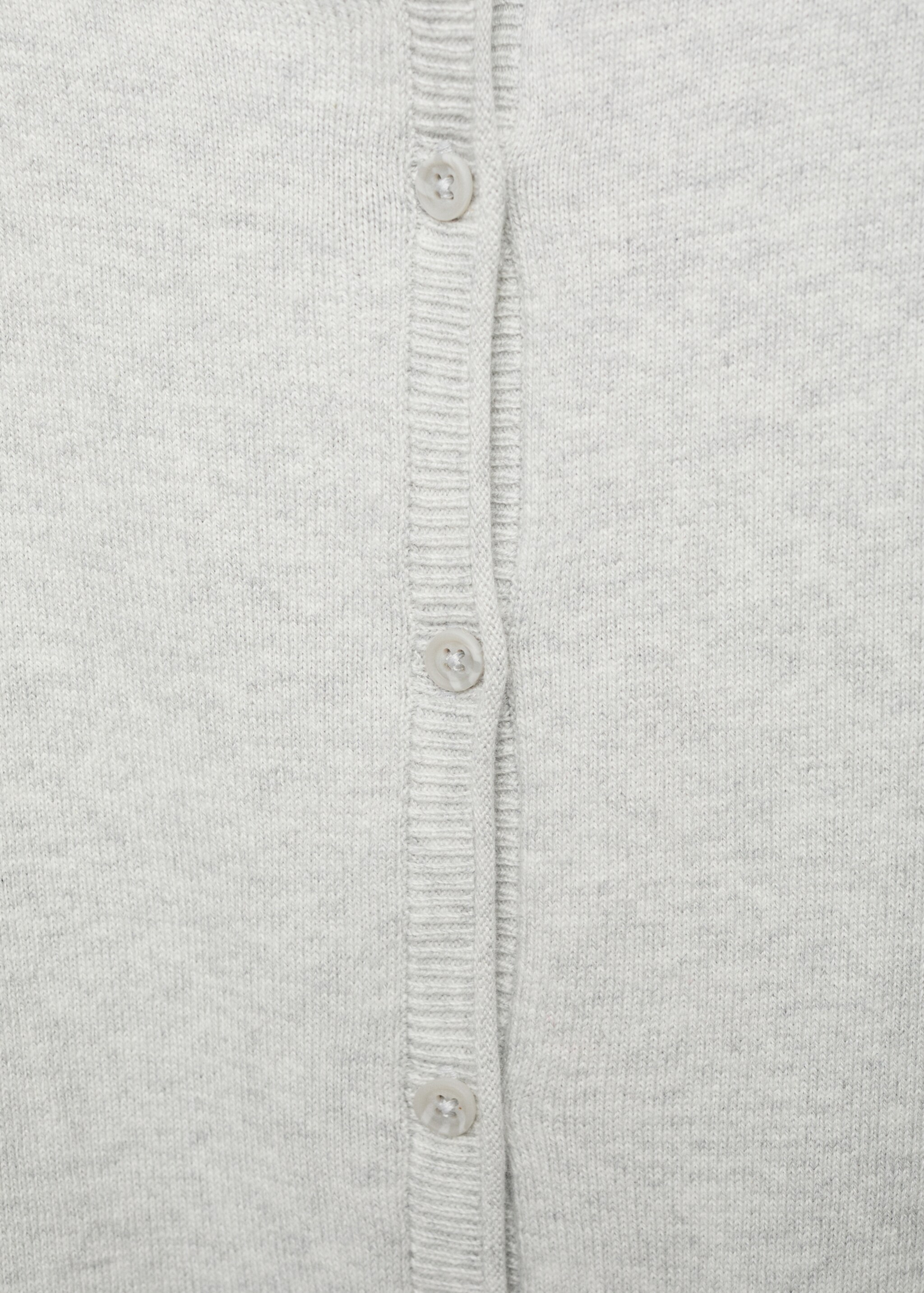 Knitted button cardigan - Details of the article 0