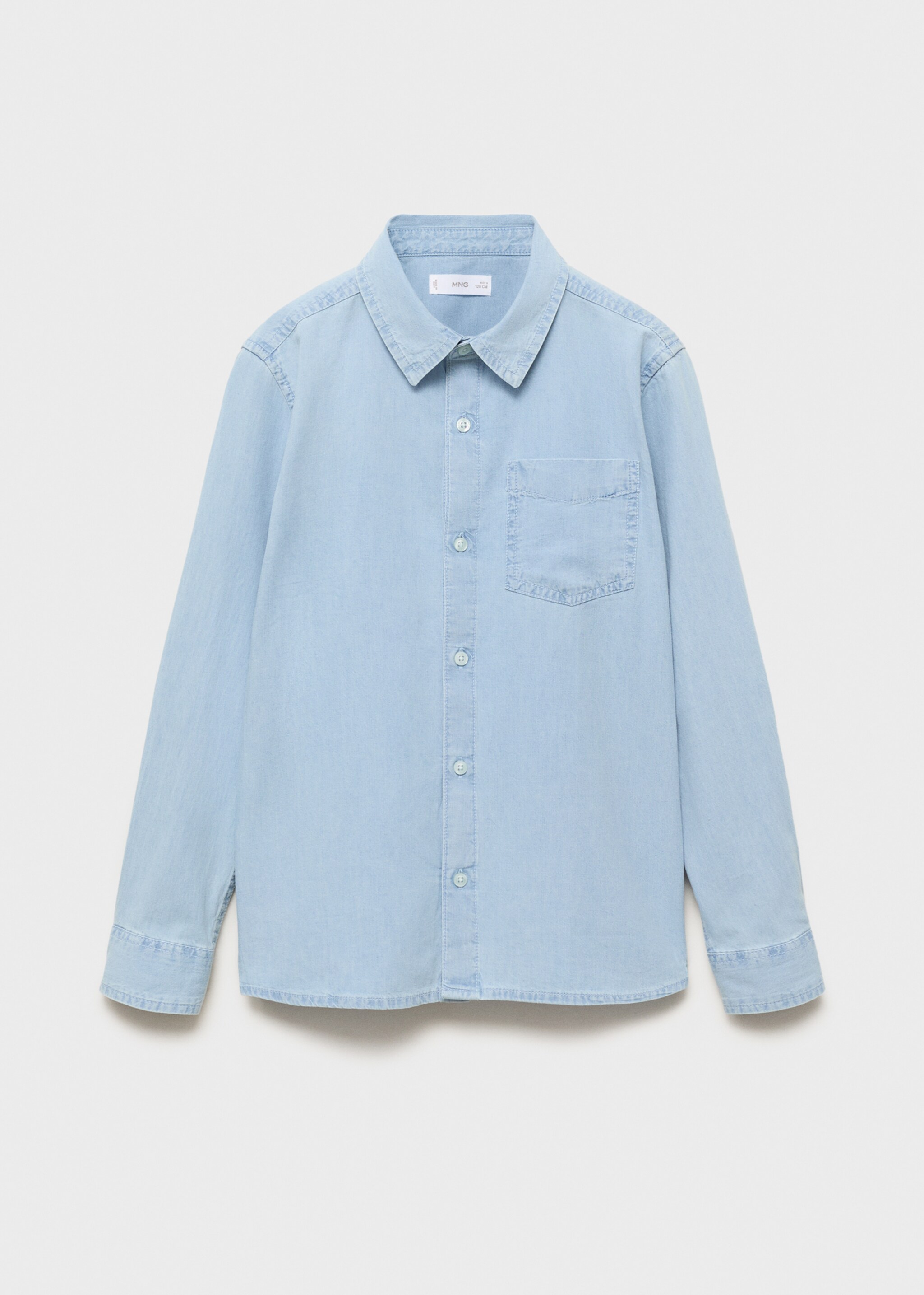 Cotton denim shirt - Article without model