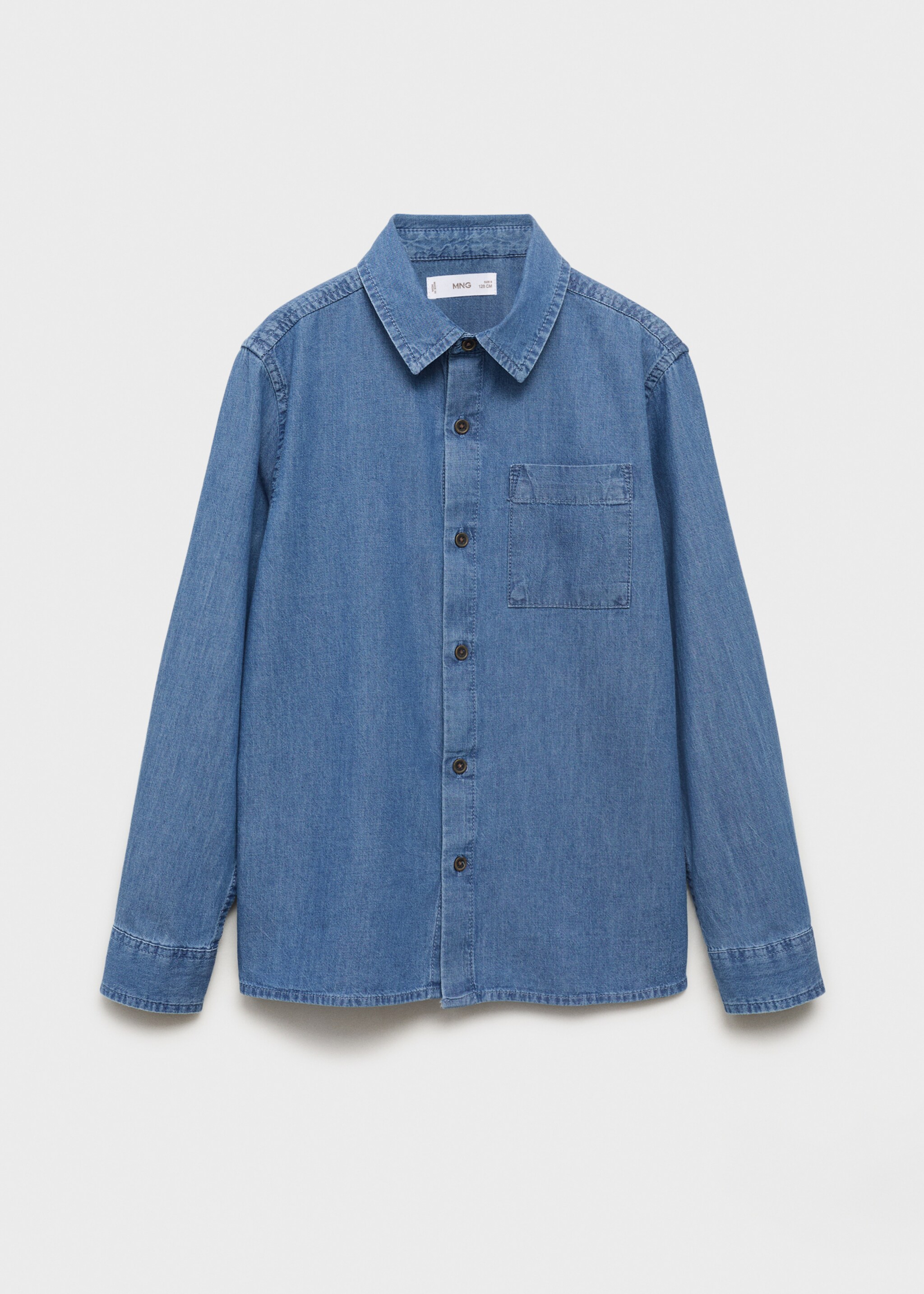 Cotton denim shirt - Article without model