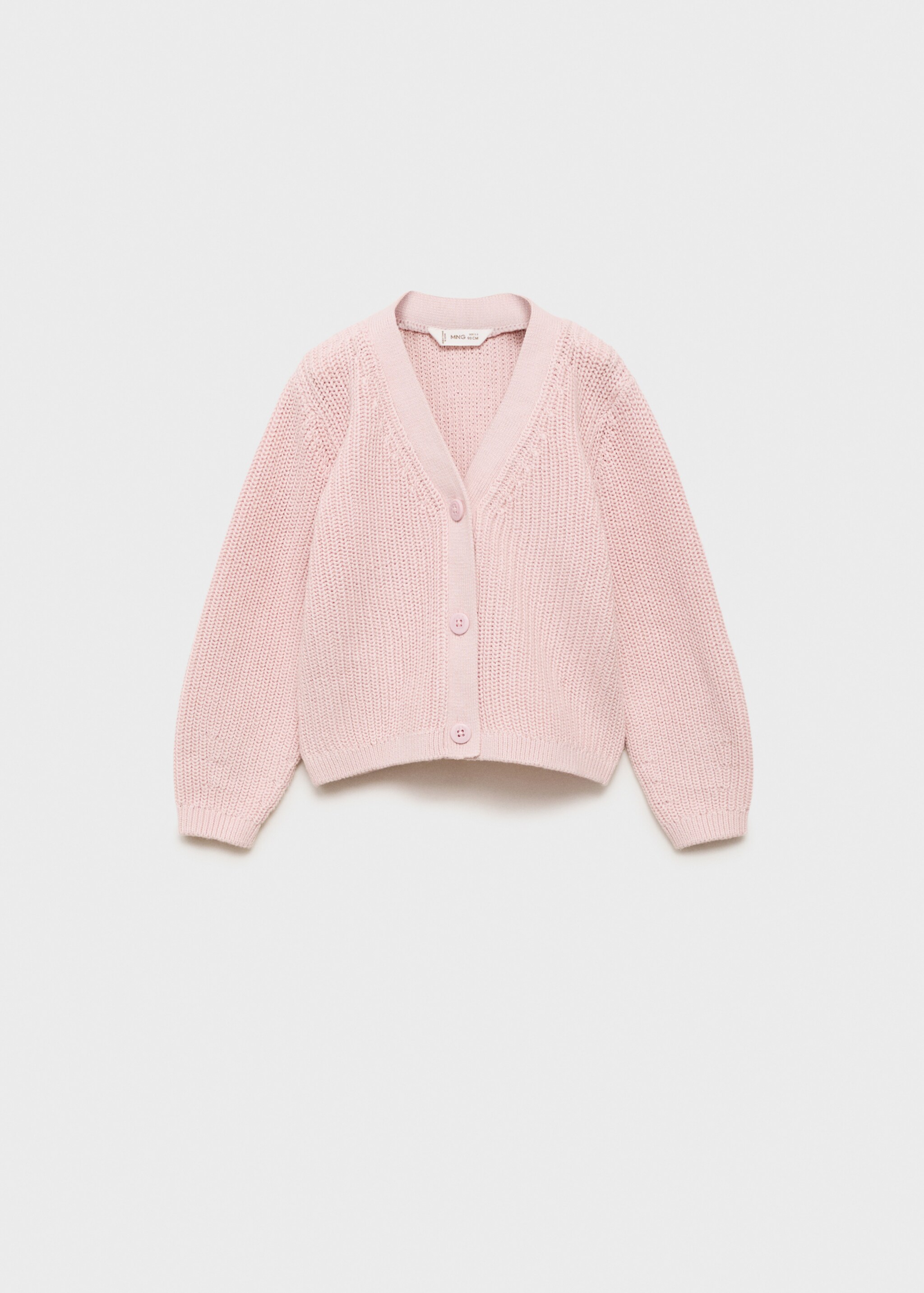 Knitted button cardigan - Article without model