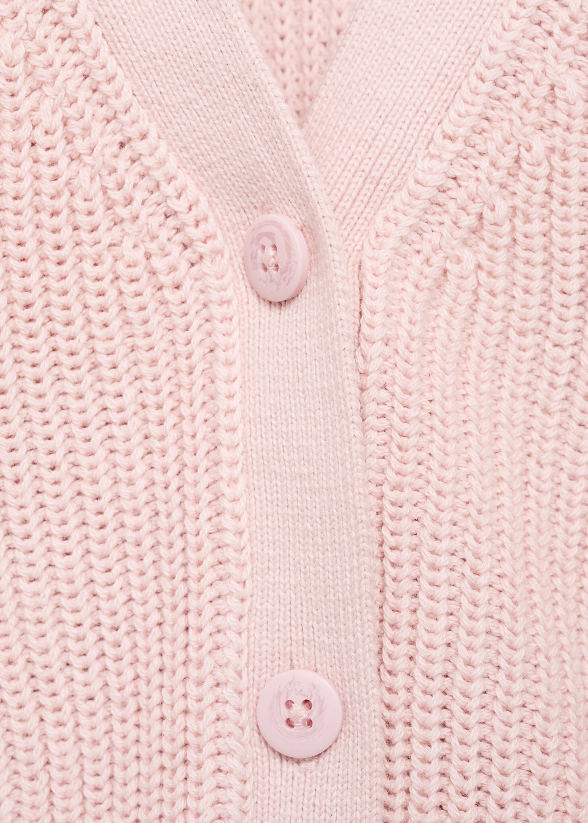 Knitted button cardigan - Details of the article 8