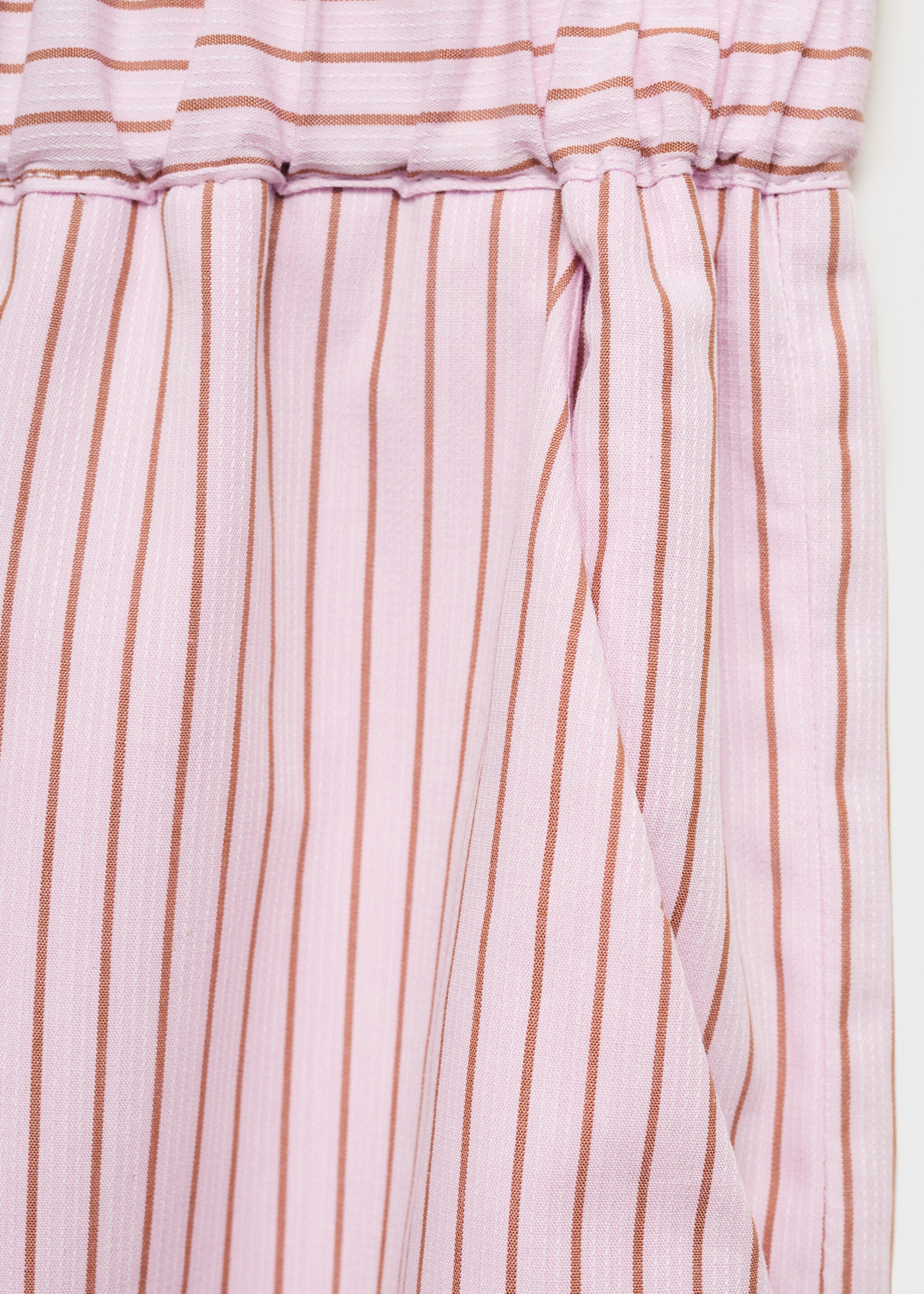 Pantalon coton à rayures - Détail de l'article 0