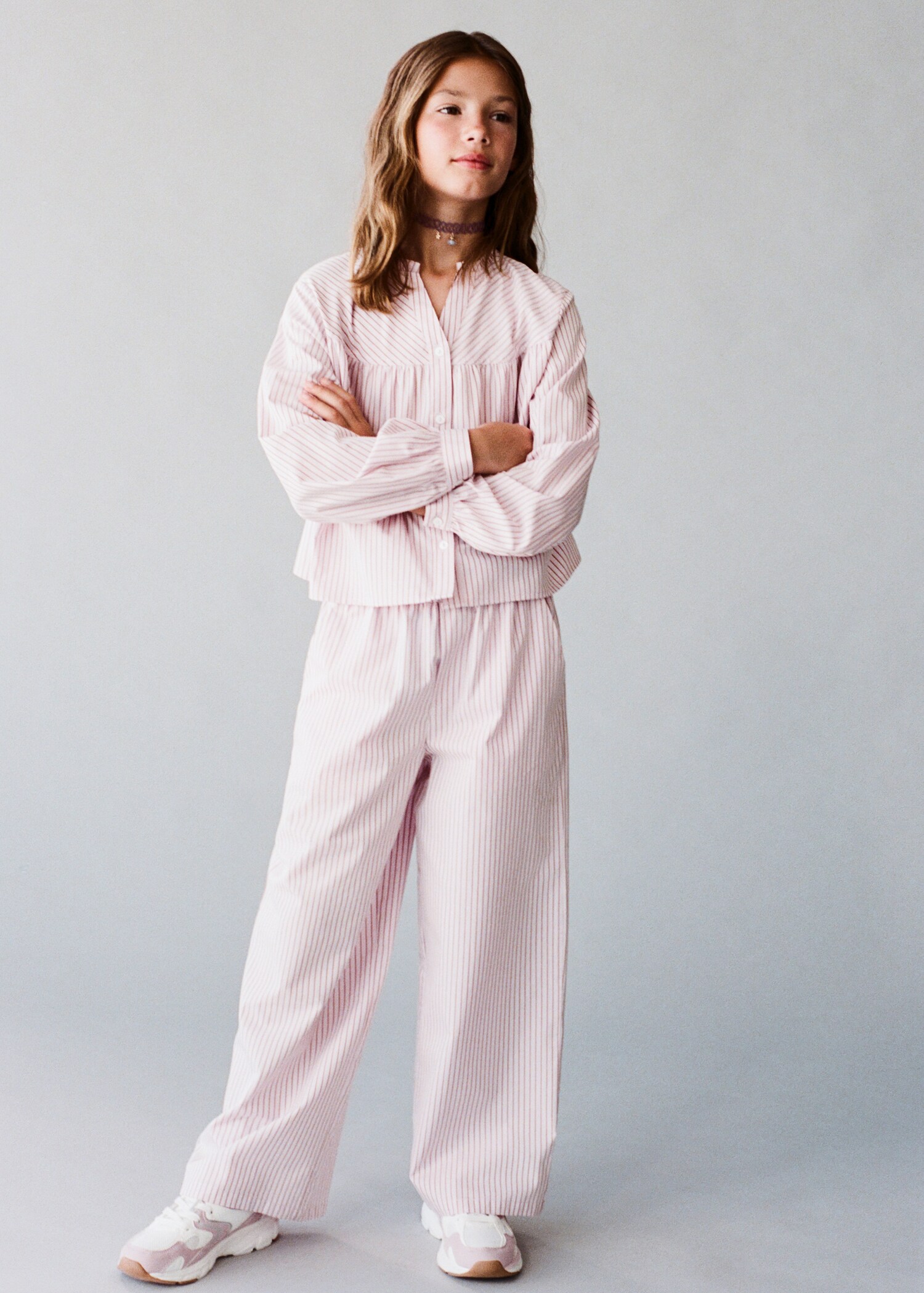 Pantalon coton à rayures - Détail de l'article 5