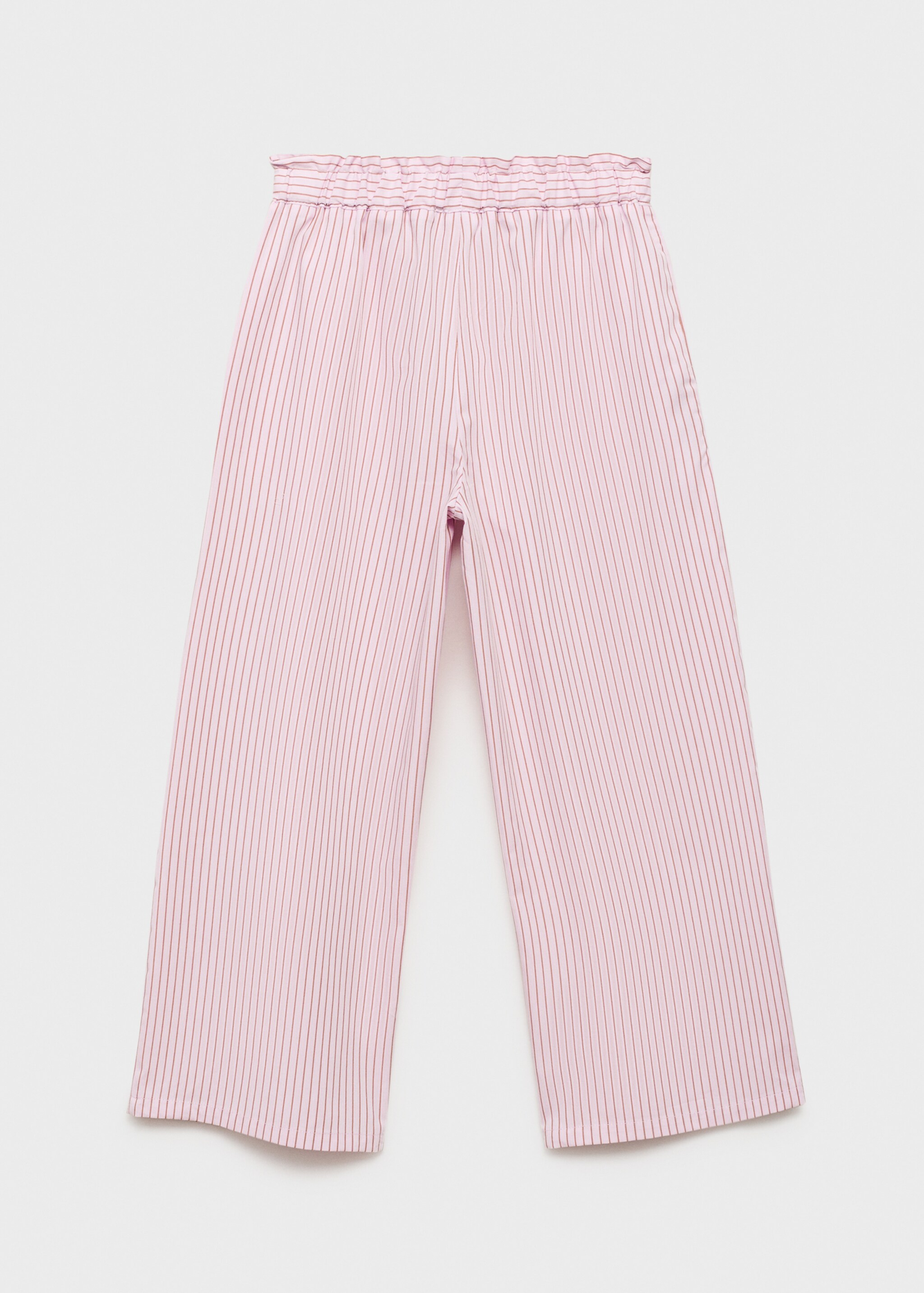 Pantalon coton à rayures - Verso de l’article