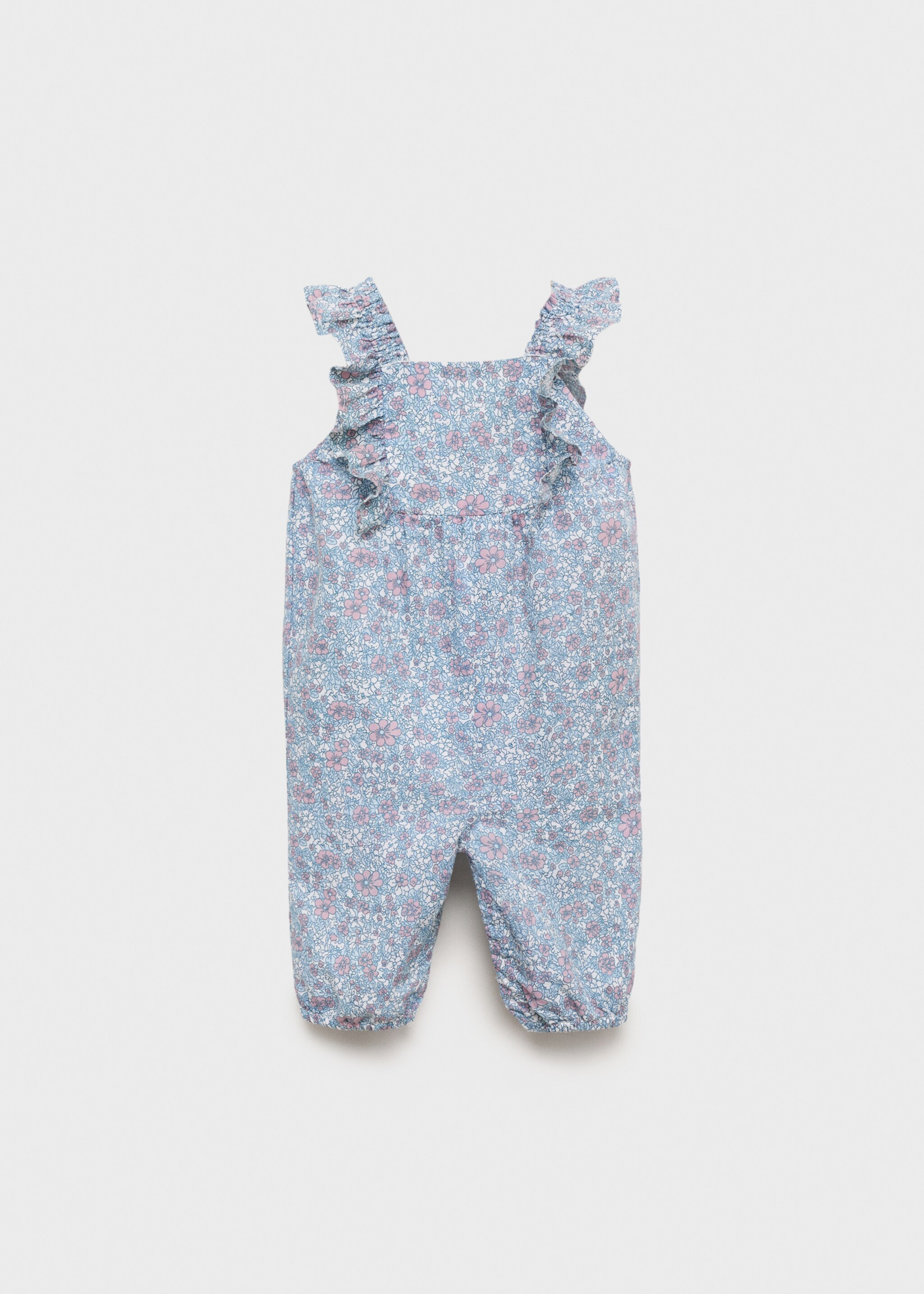 Floral print dungarees - Article without model