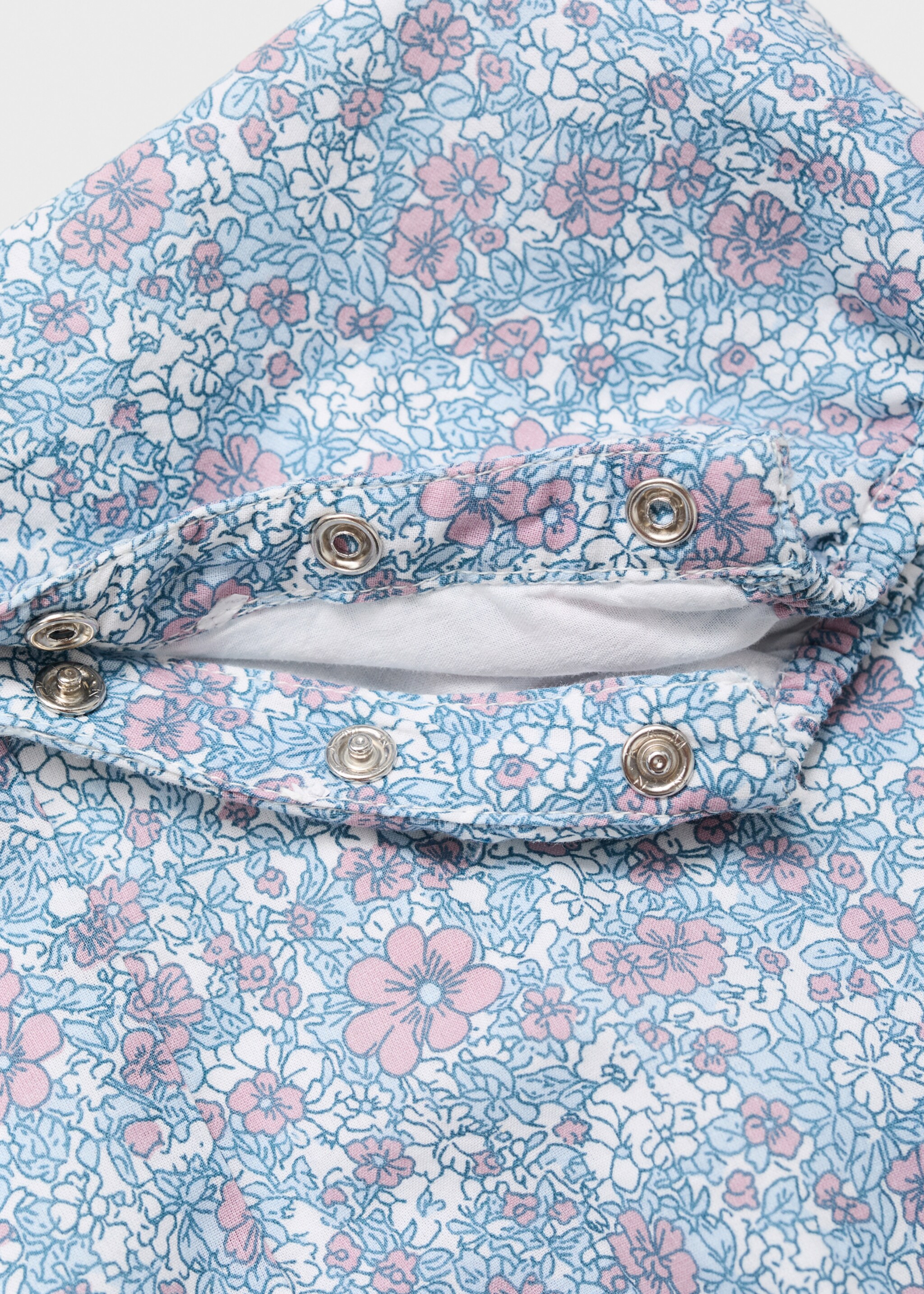 Floral print dungarees - Details of the article 8