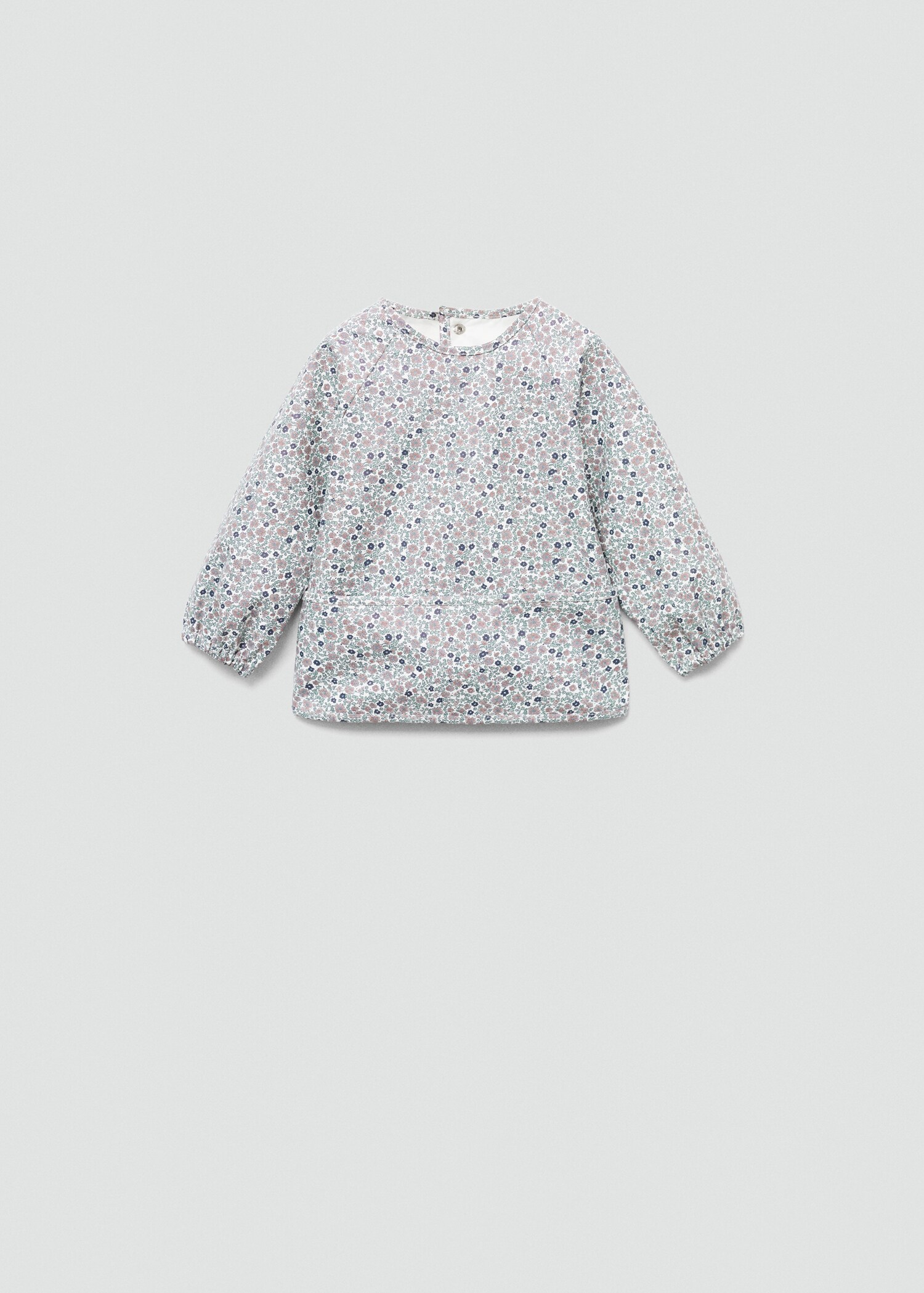 Babero estampado flores - Artículo sin modelo