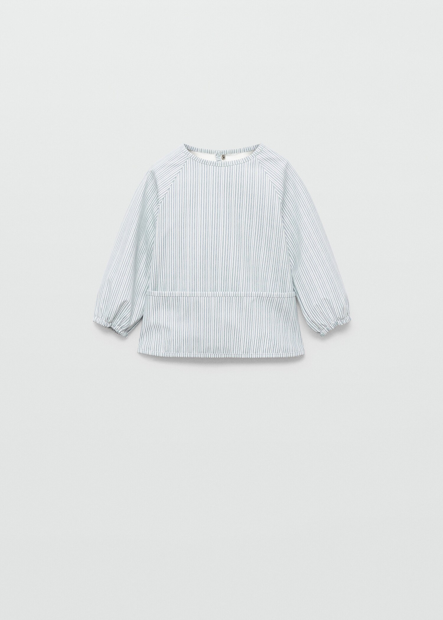 Two-tone striped bib - Article without model