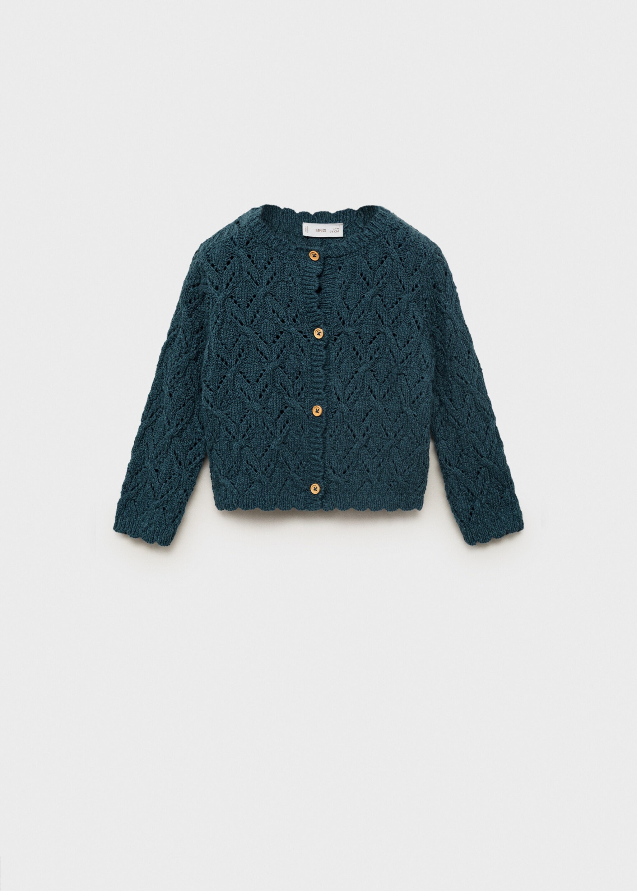 Cardigan maille ajourée - Article sans modèle
