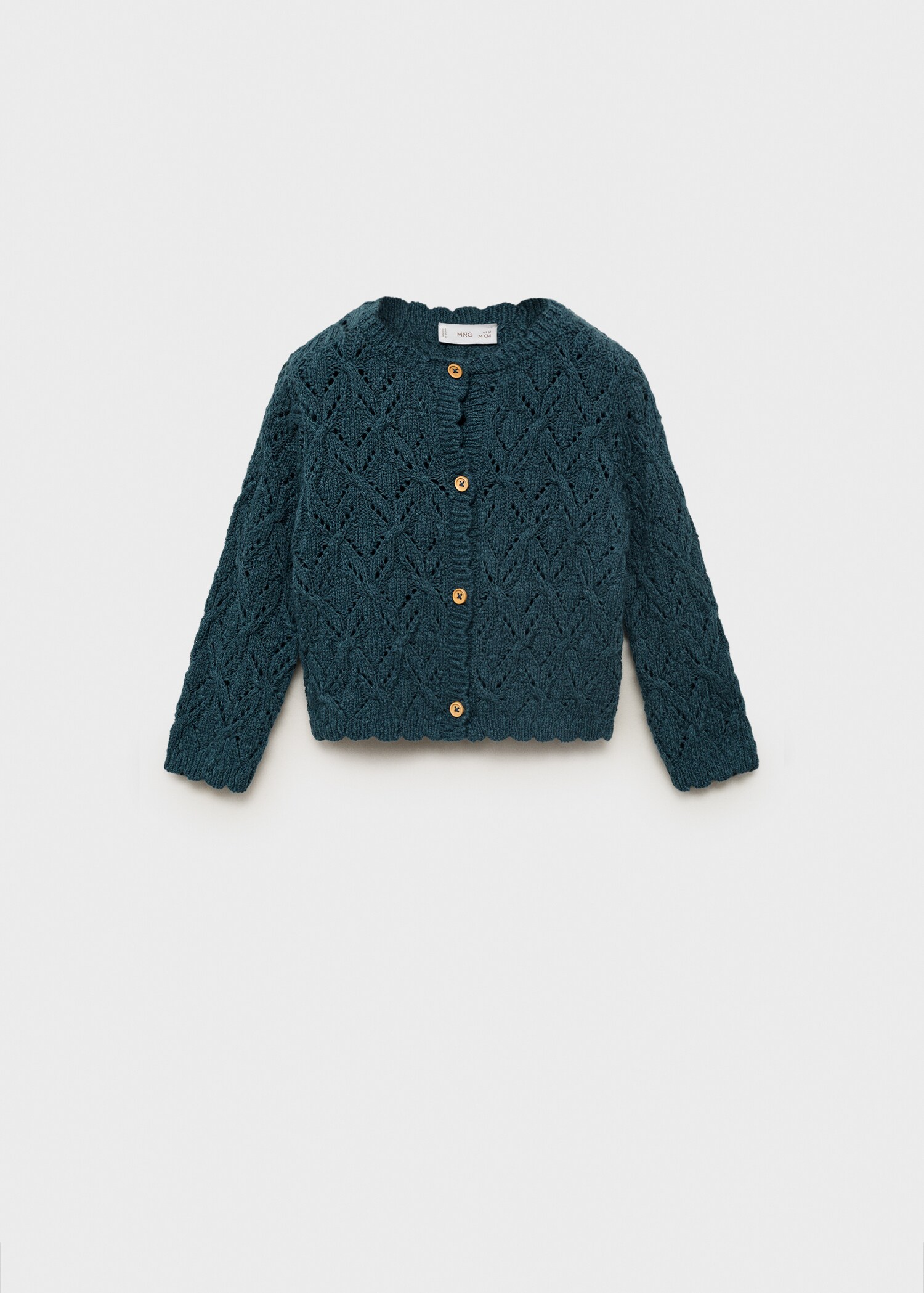 Cardigan maille ajourée - Article sans modèle
