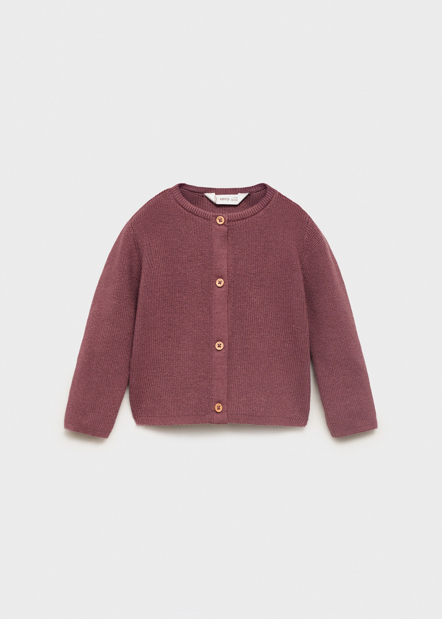 Cotton-blend cardigan - Article without model
