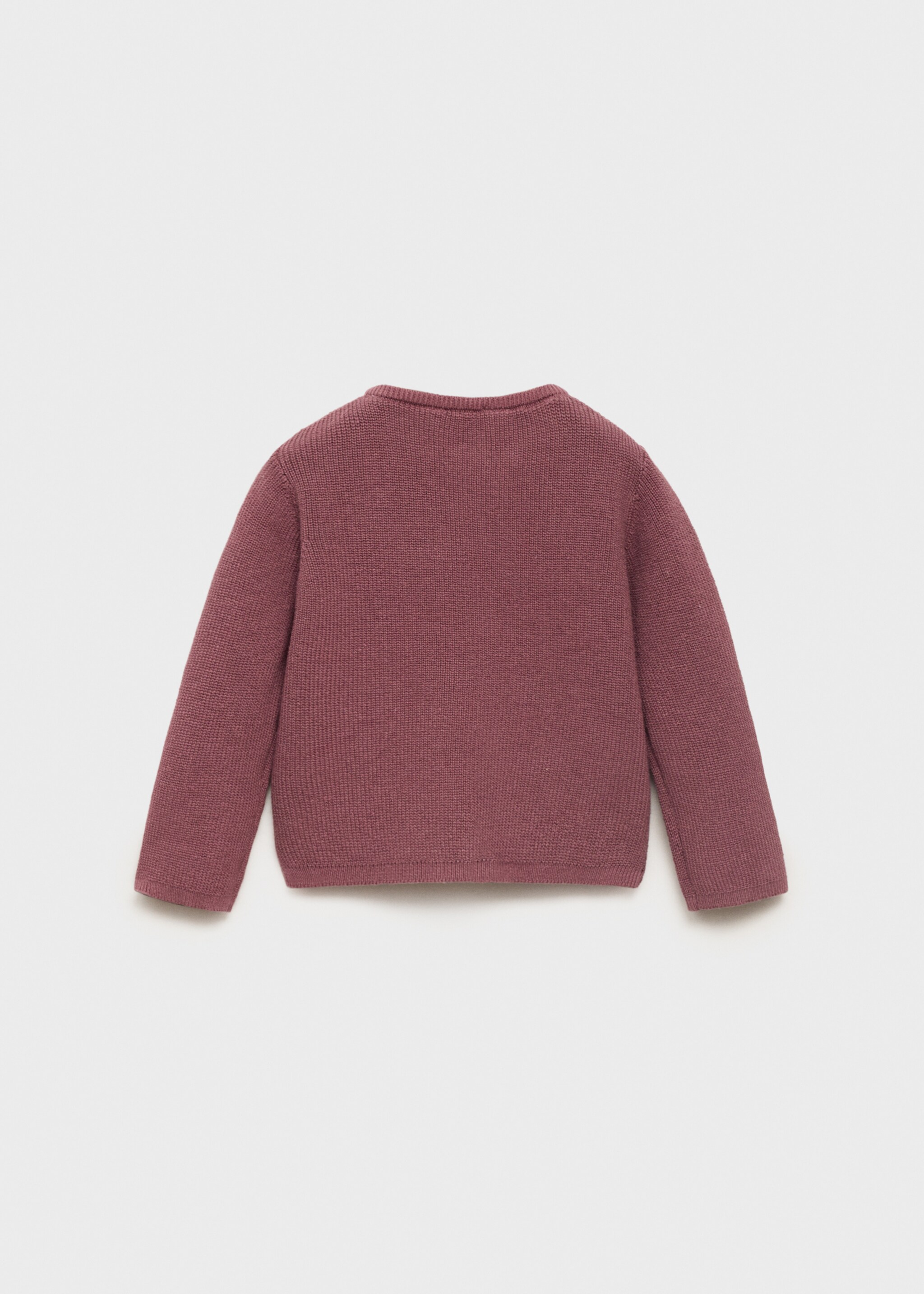 Cotton-blend cardigan - Reverse of the article