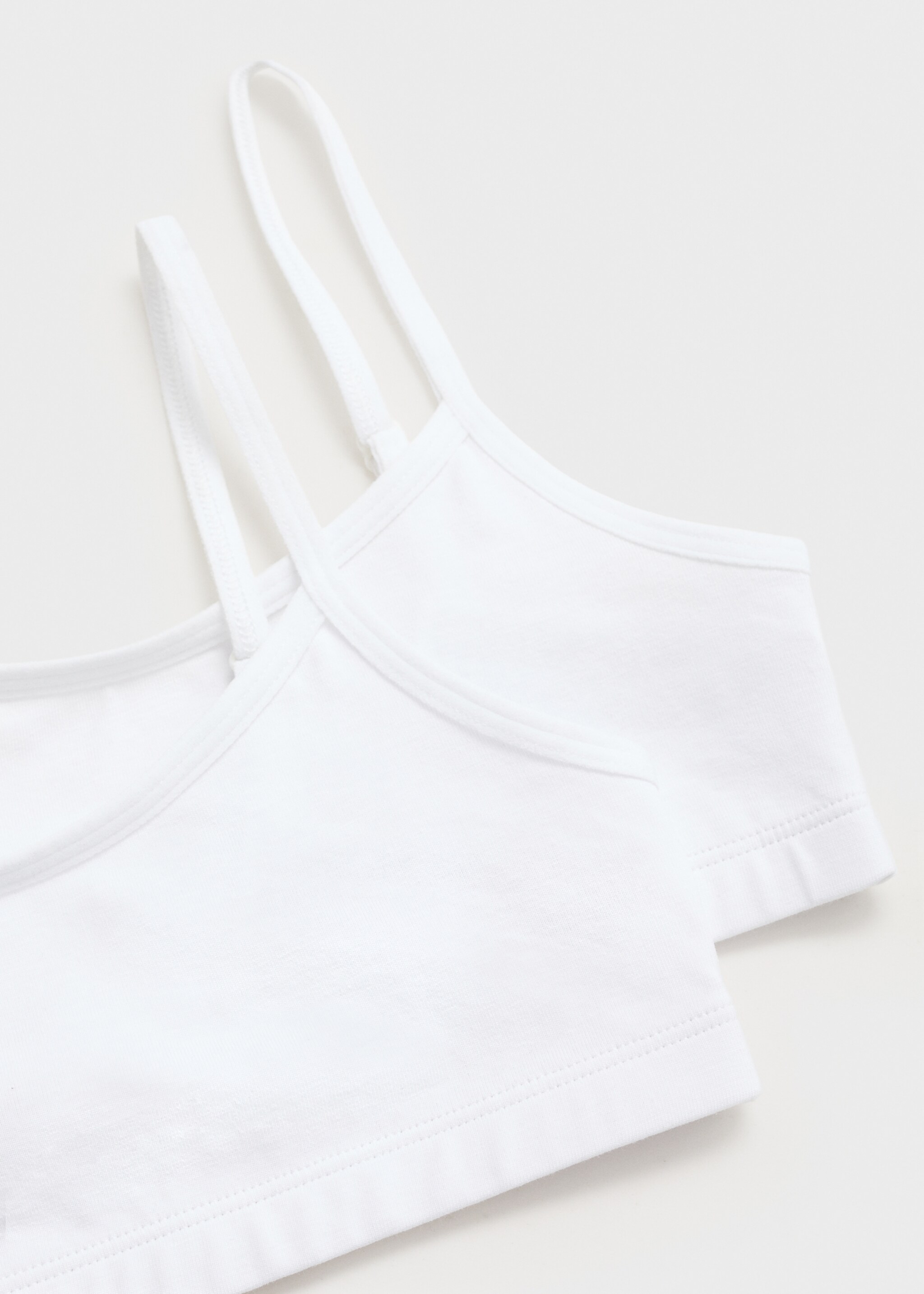 Sujetador bandeau algodón - Reverso del artículo