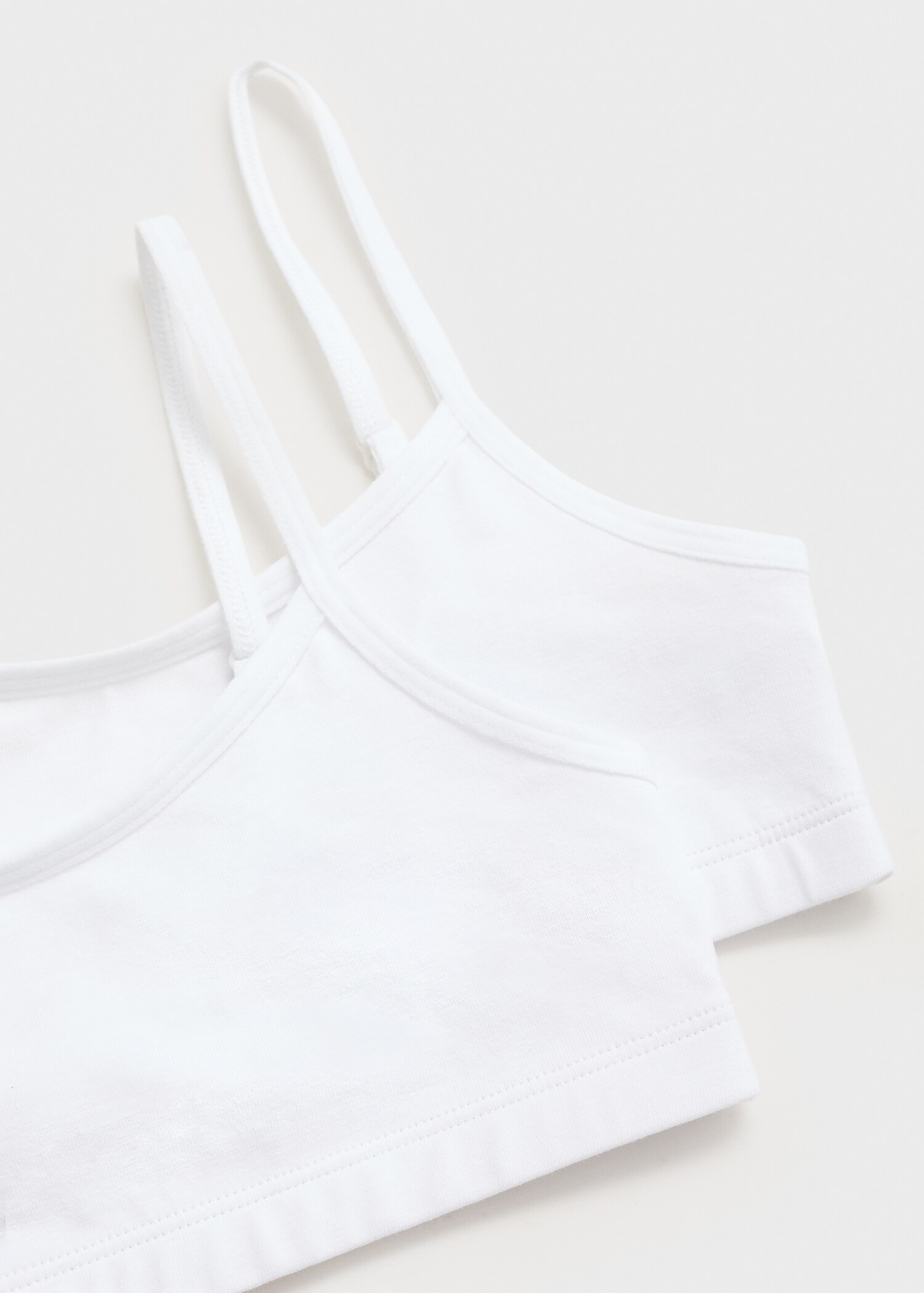 Sujetador bandeau algodón - Reverso del artículo