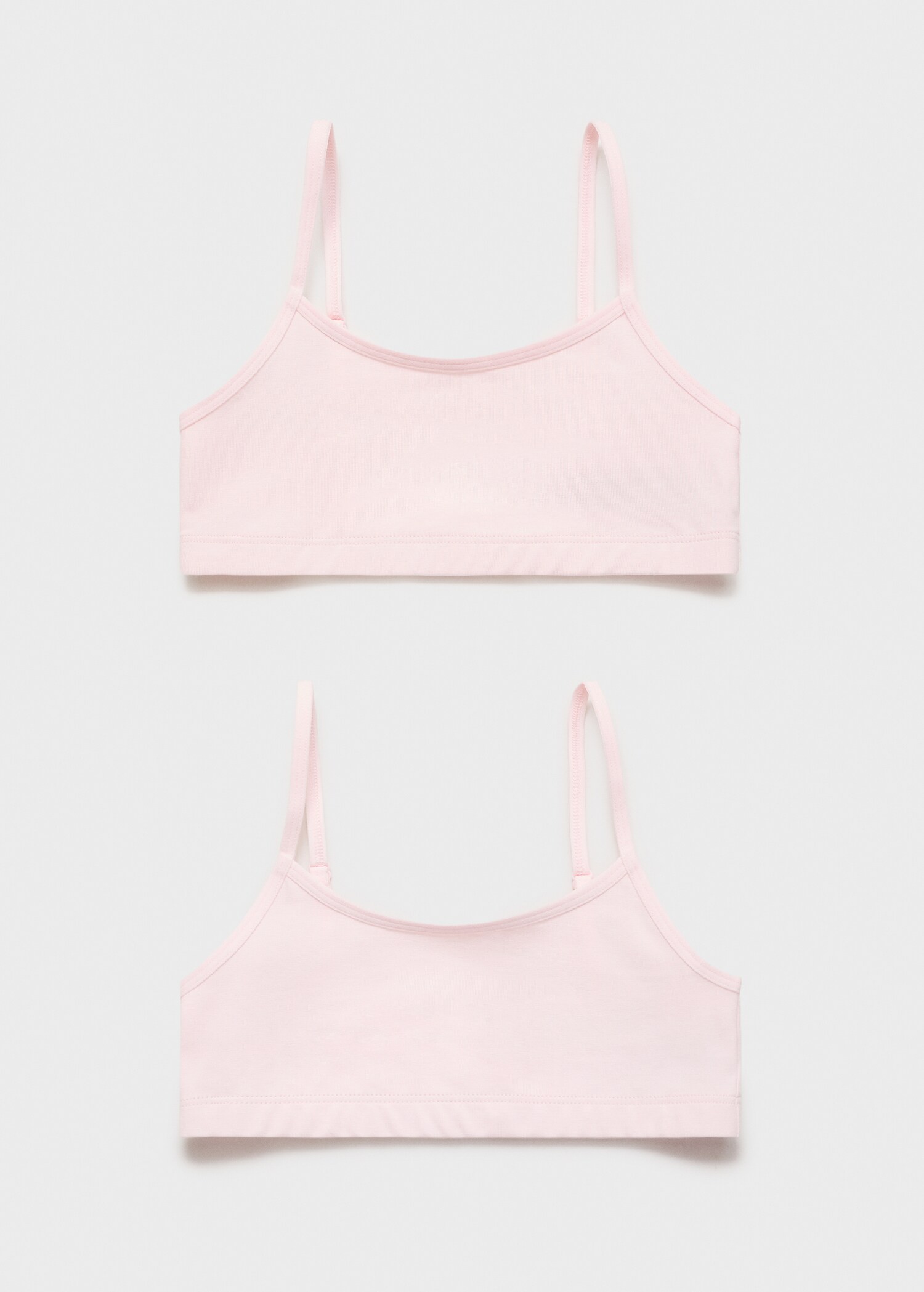Cotton bandeau bra - Article without model