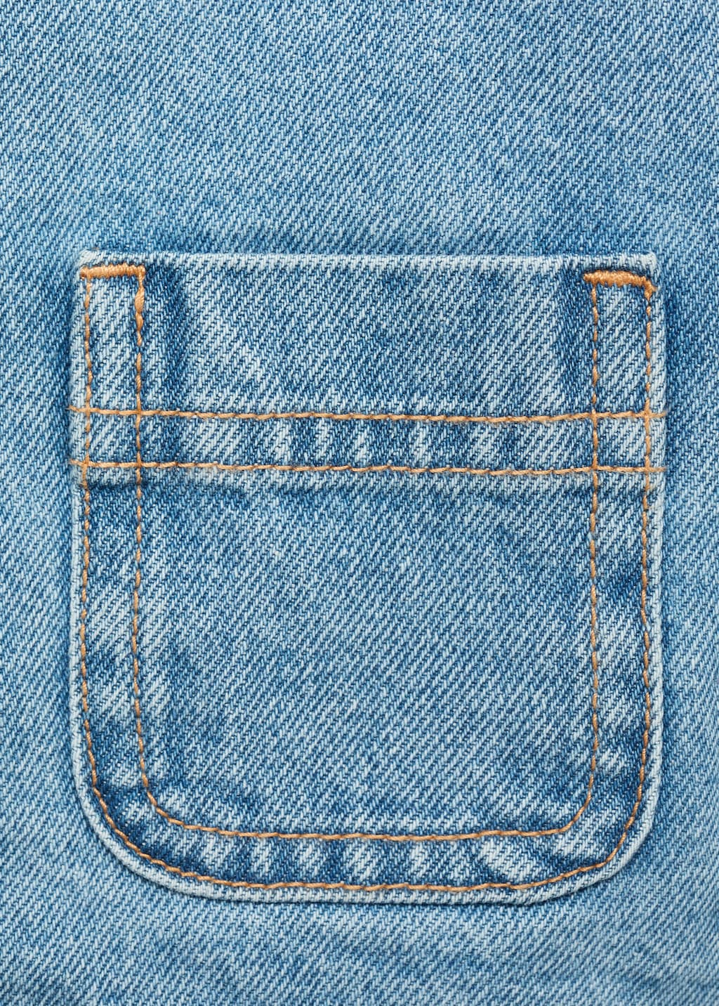 Fur-effect denim jacket