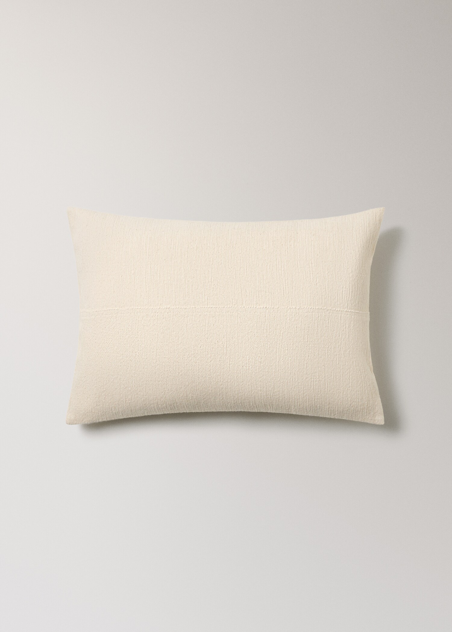 Textured cotton cushion cover 40x60 cm - Article without model