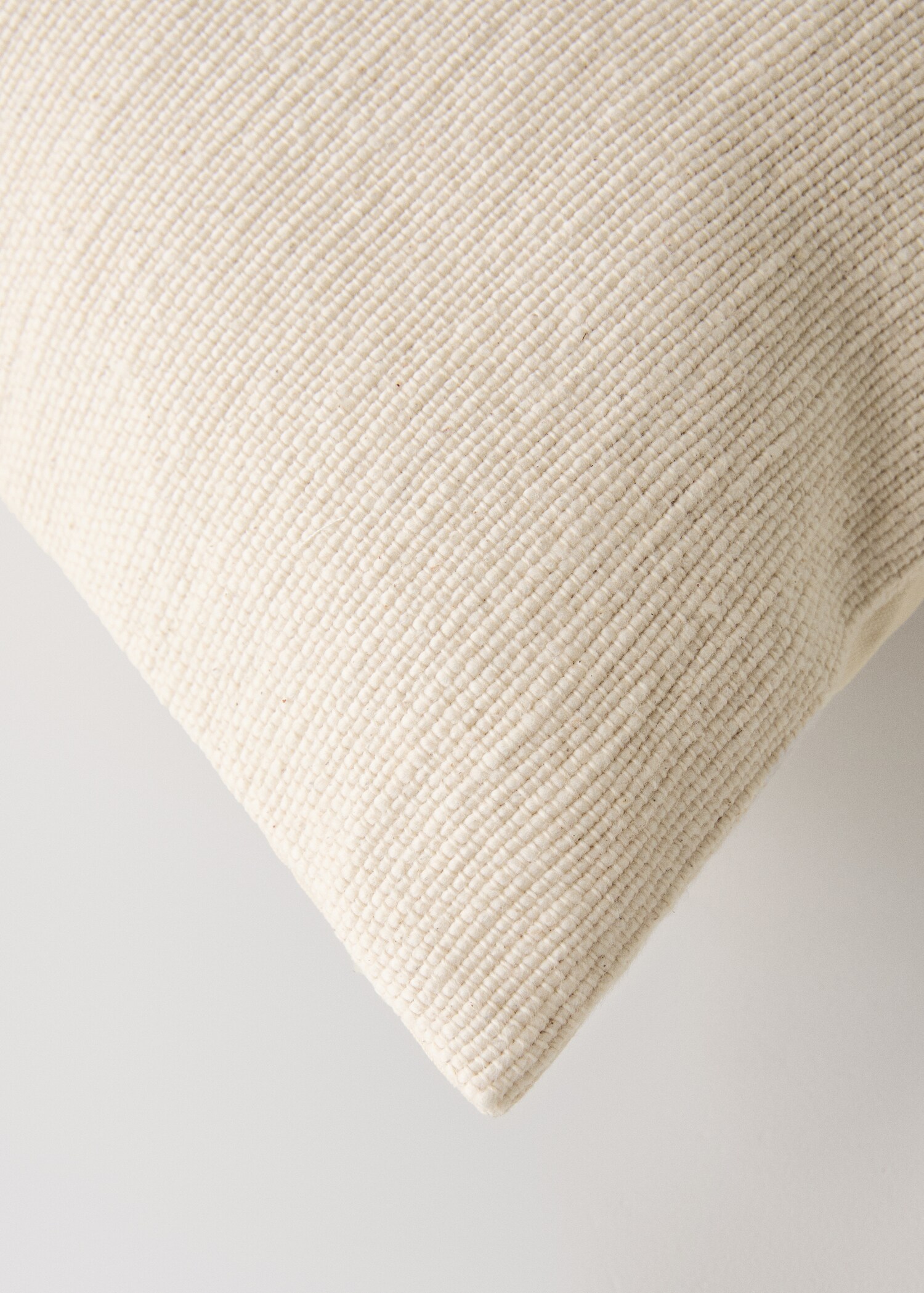 Textured cotton cushion cover 40x60 cm - Details of the article 3