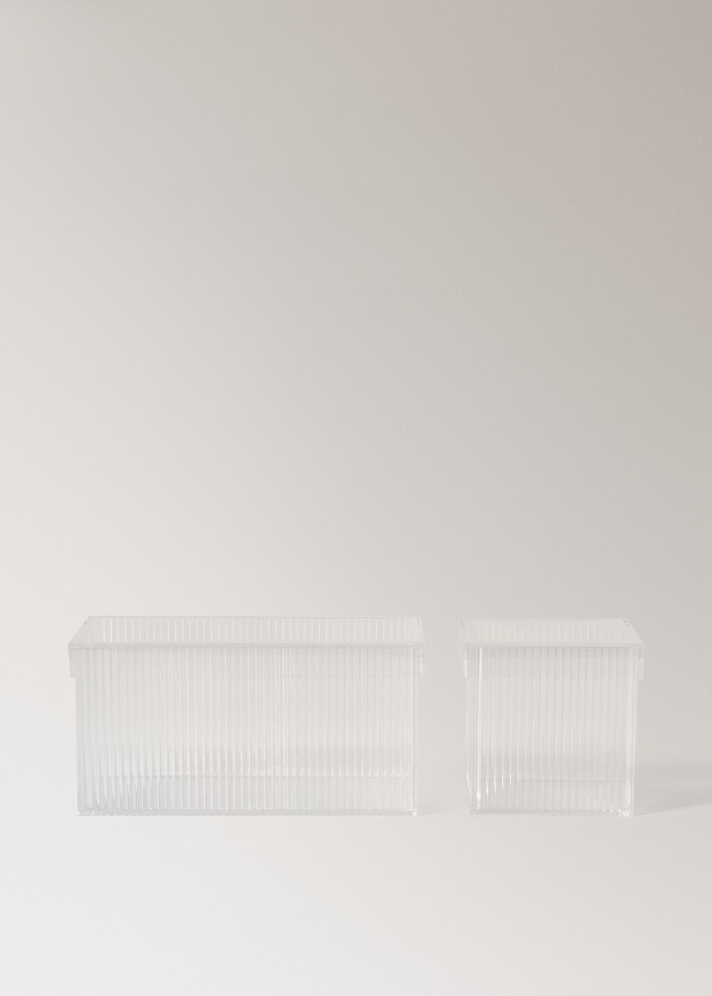 Small transparent box