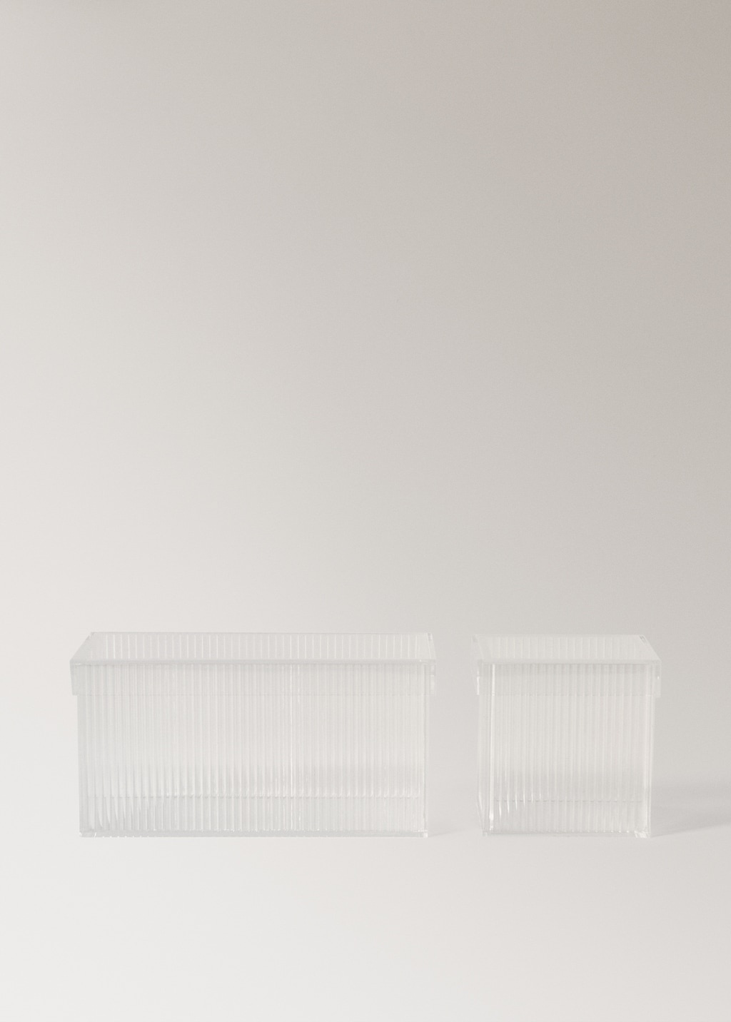 Small transparent box