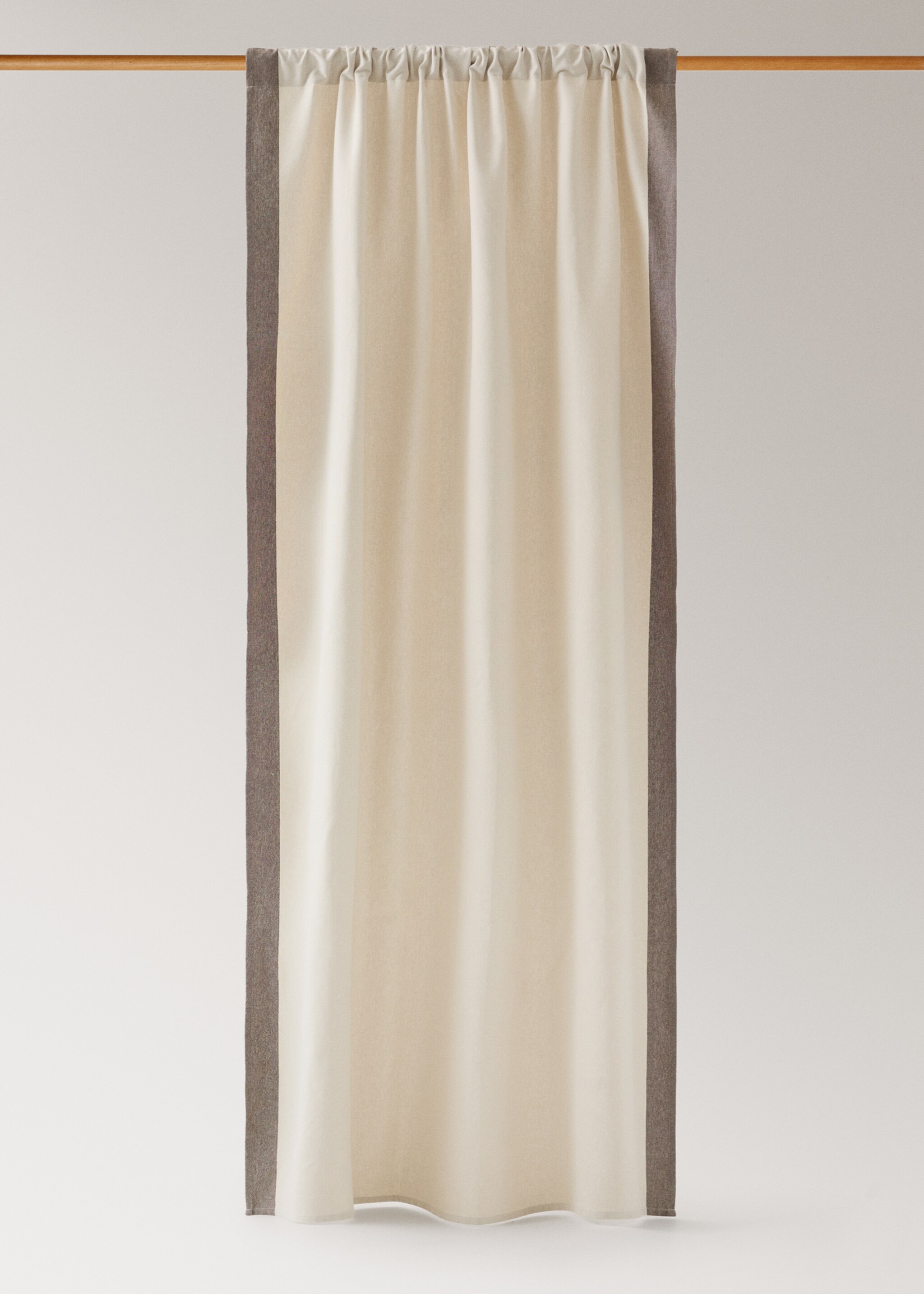 Curtain banda - Article without model, Medium Brown. Ref: 17073313-00.