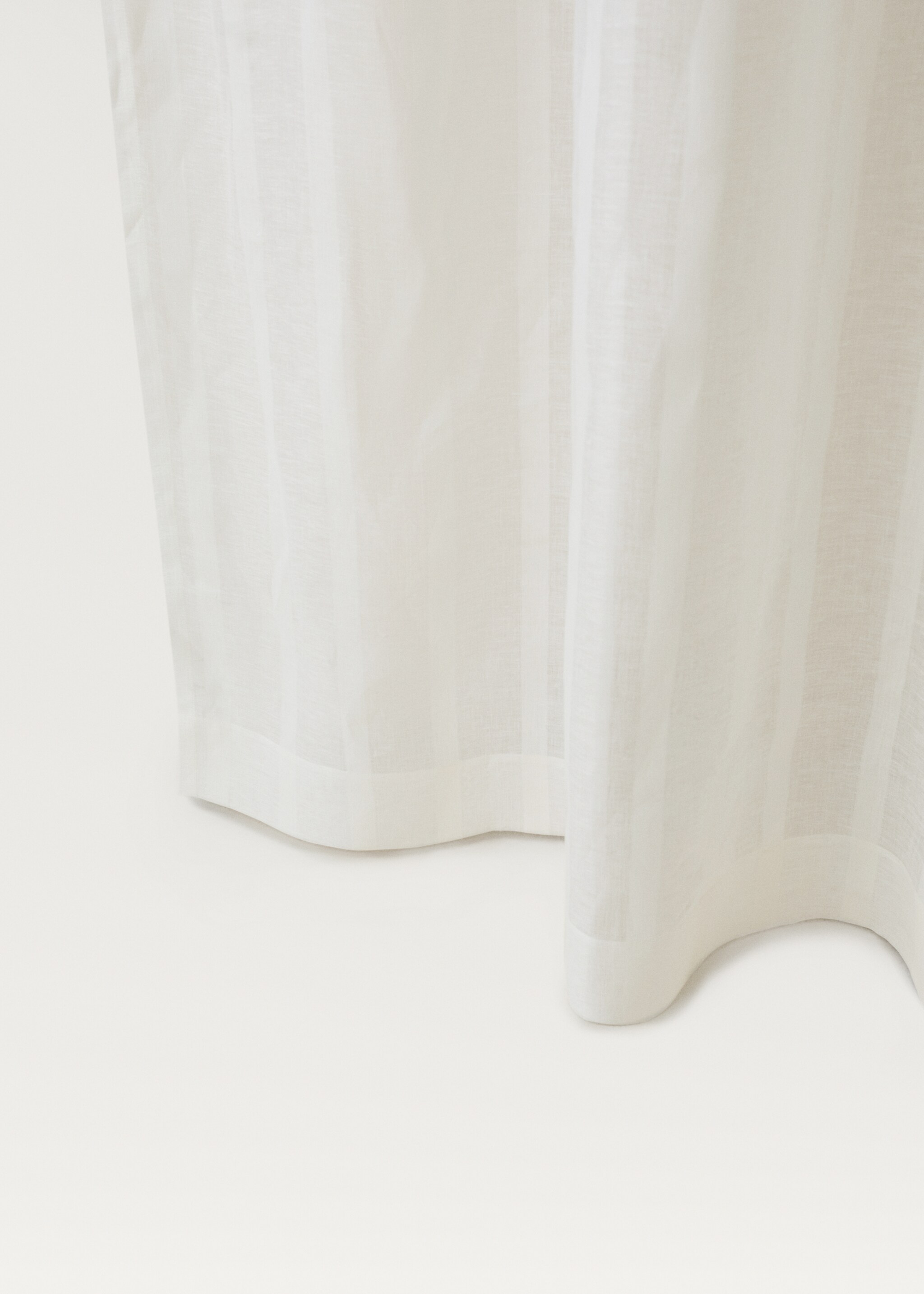 Leinenvorhang im Streifendesign - Detail des Artikels 2