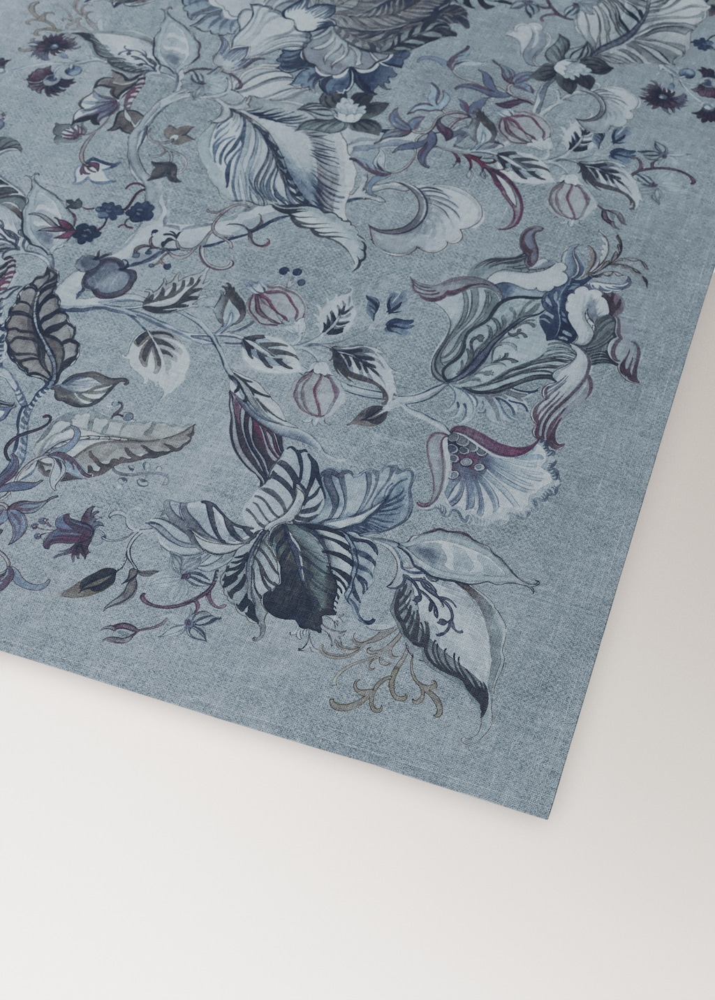 Cotton-linen printed dish cloth