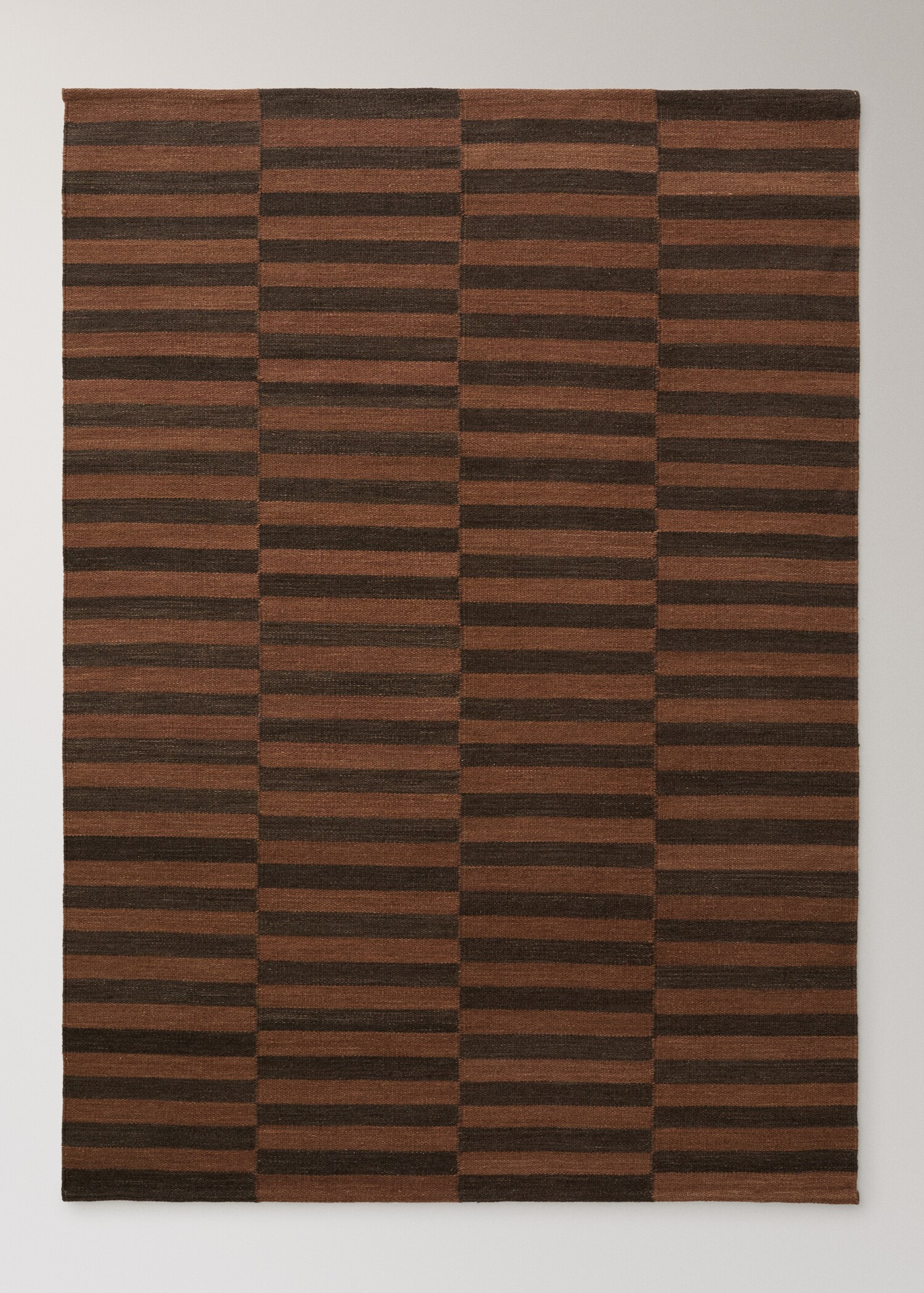 Alfombra lana raya bicolor - Article sense model